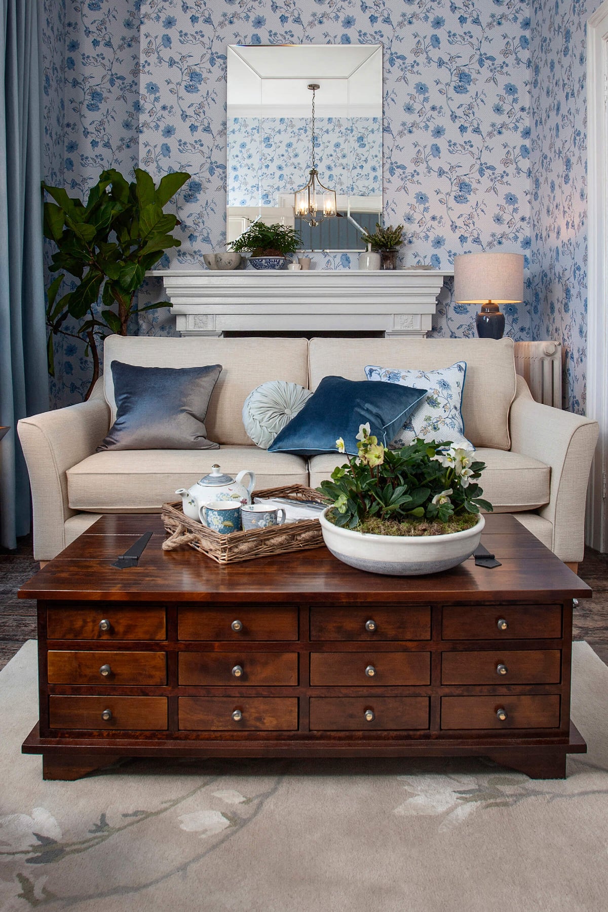 Garrat 12 Drawer Coffee Table