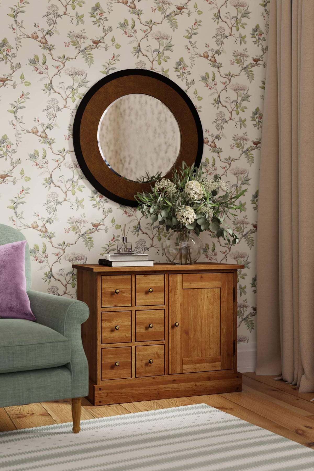 Garrat 1 Door 6 Drawer Sideboard