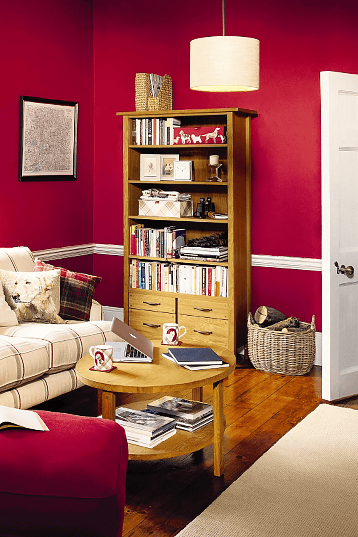 Milton 4 Drawer Single Bookcase