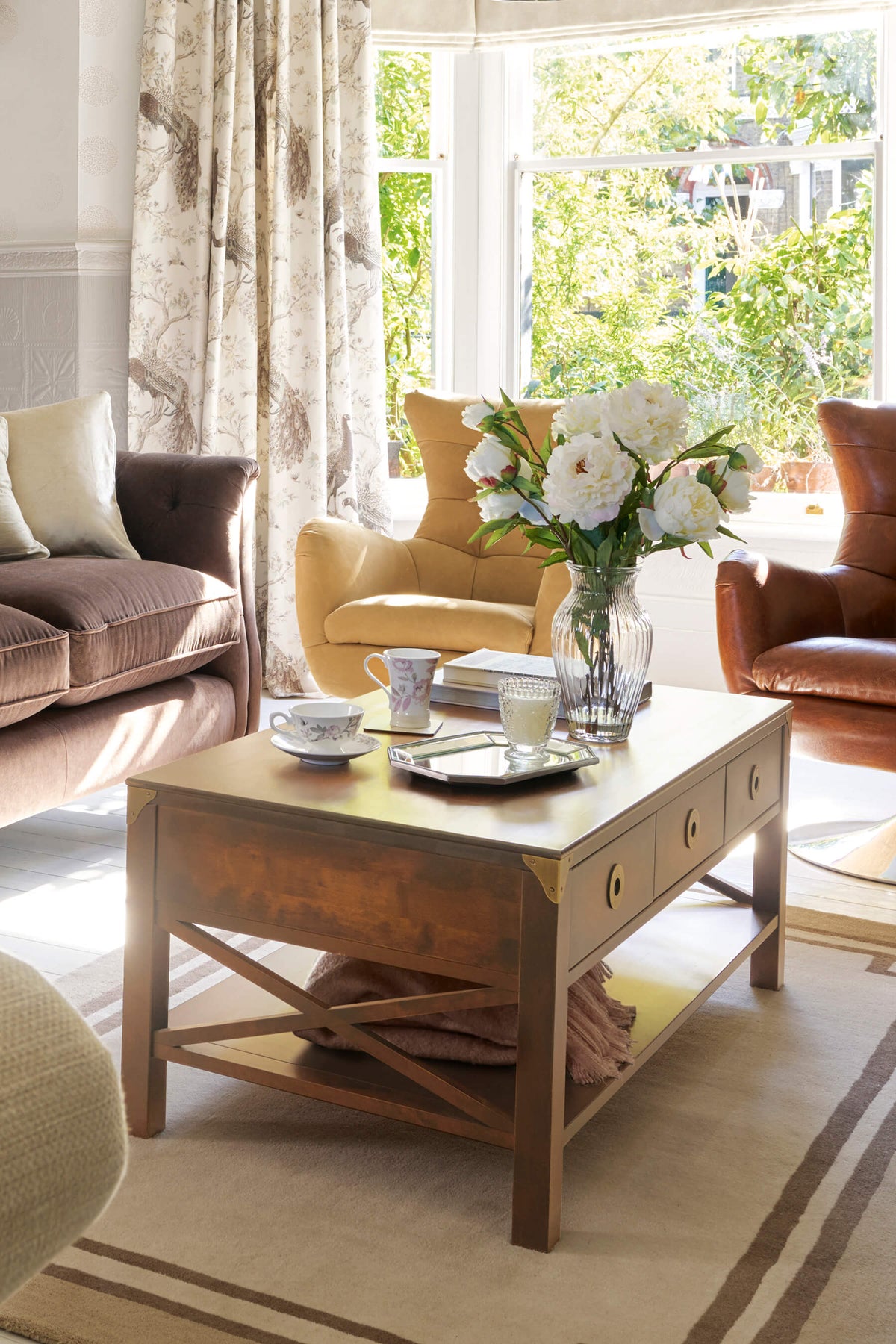 Balmoral 3 Drawer Coffee Table