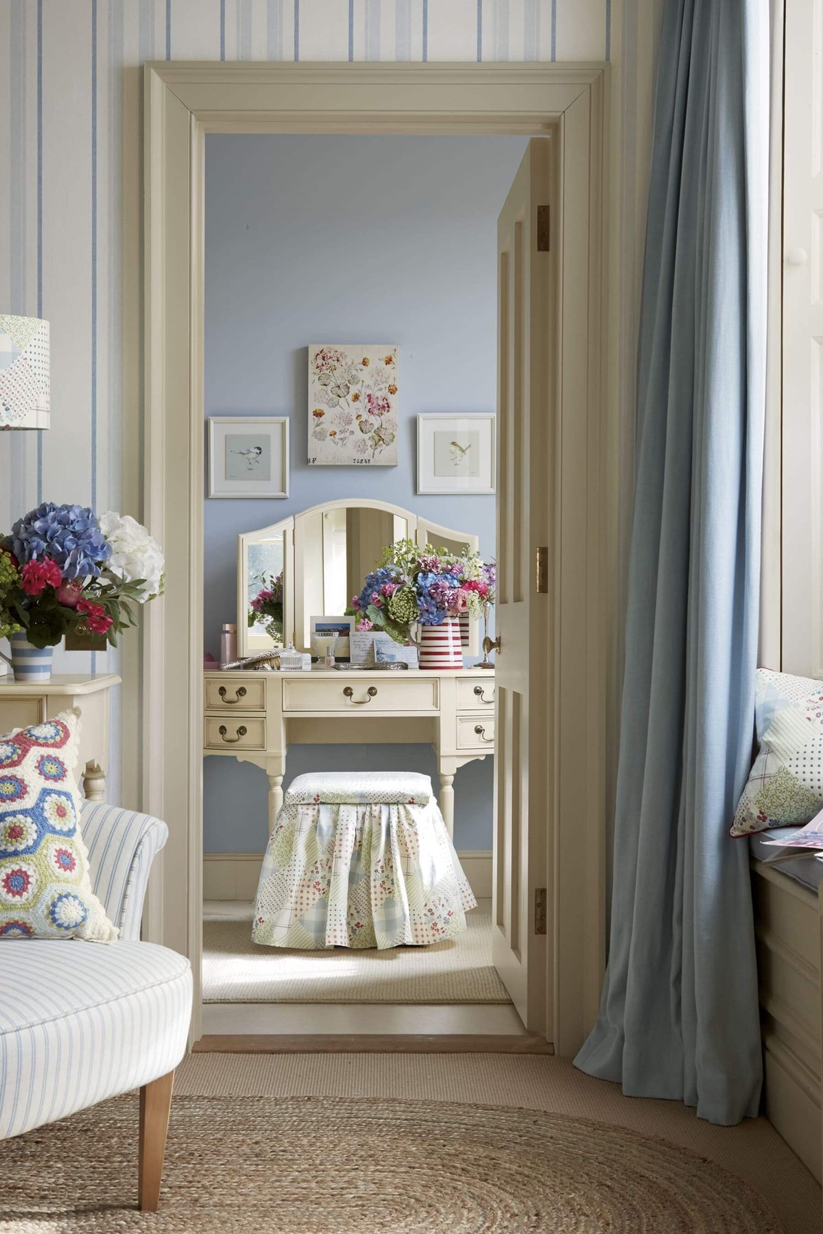 Clifton 5 Drawer Dressing Table & Stool Set