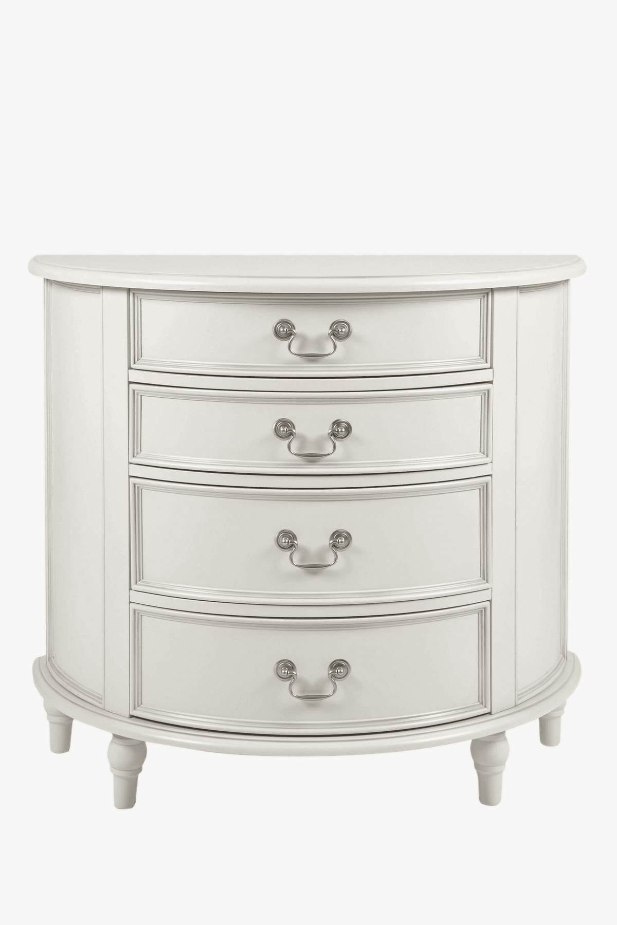 Clifton 4 Drawer Half Moon Chest