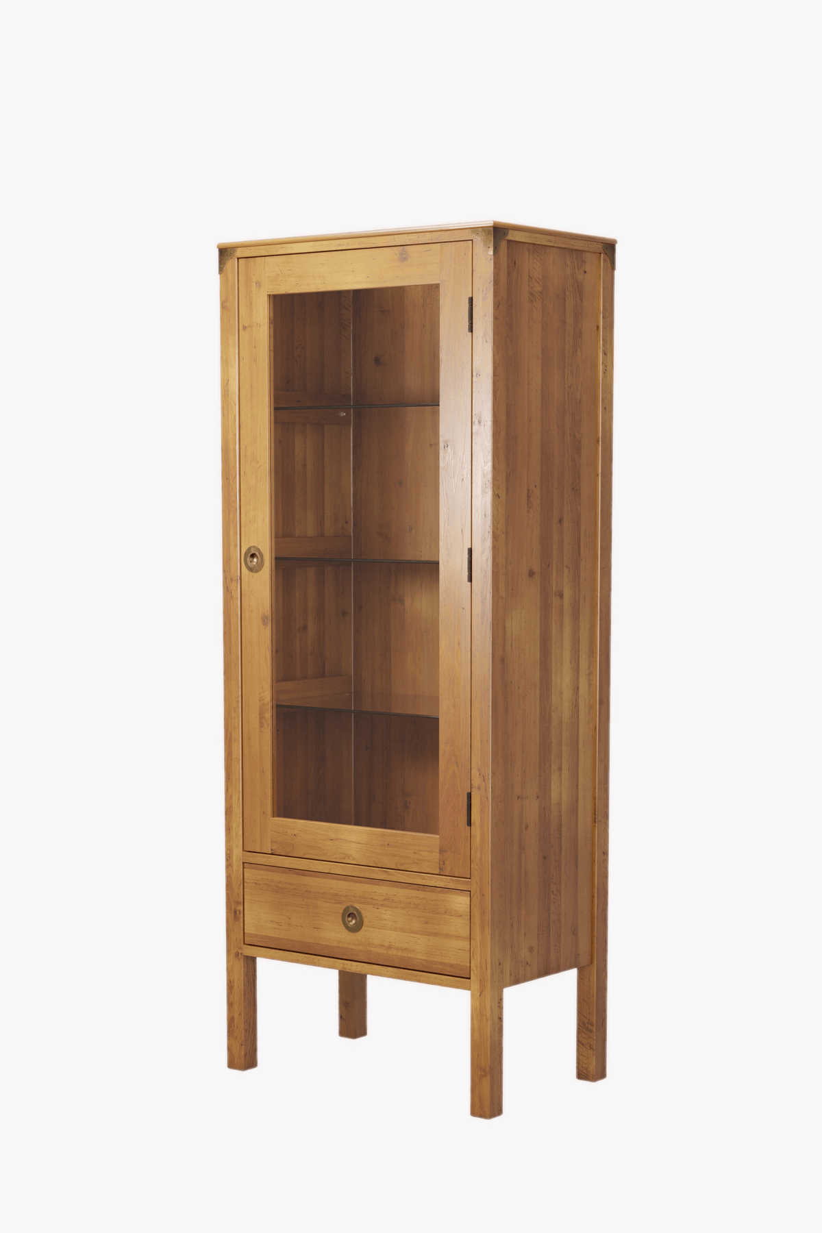 Balmoral 1 Door 1 Drawer Display Cabinet