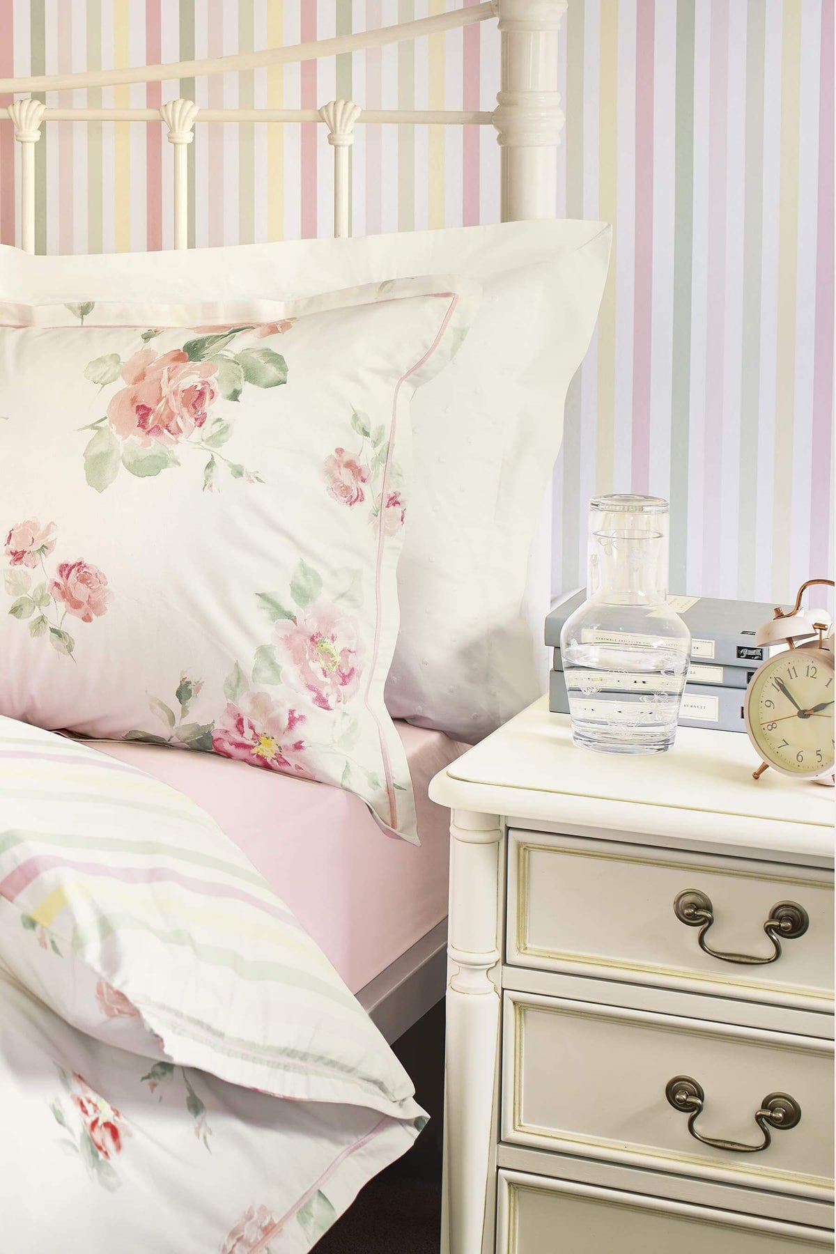 Clifton 3 Drawer Bedside Table