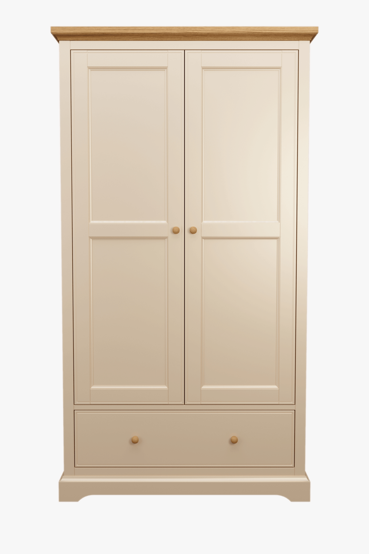Oakham 2 Door 1 Drawer Wardrobe
