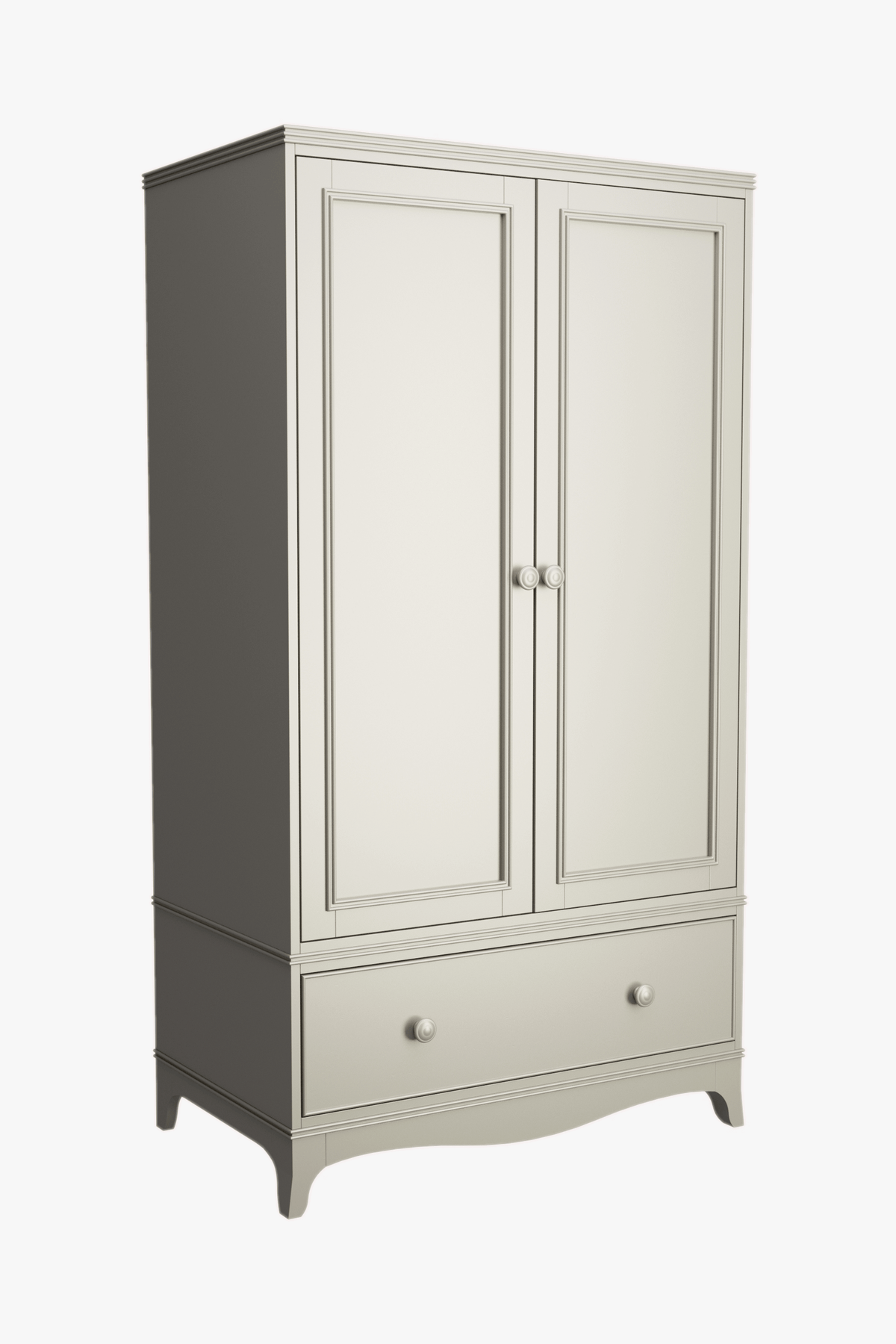 Broughton 2 Door 1 Drawer Wardrobe