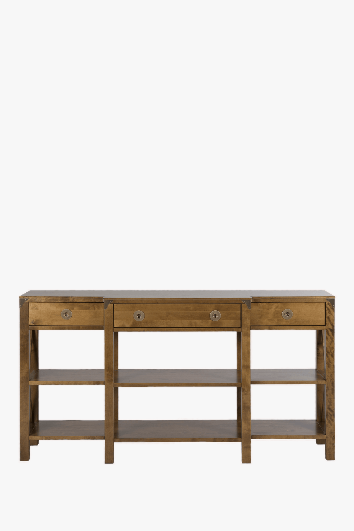 Balmoral 3 Drawer Triple Console Table