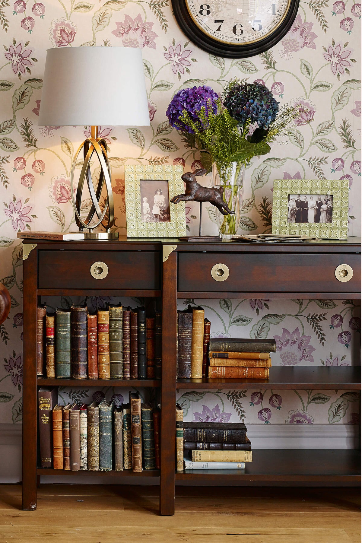 Balmoral 3 Drawer Triple Console Table