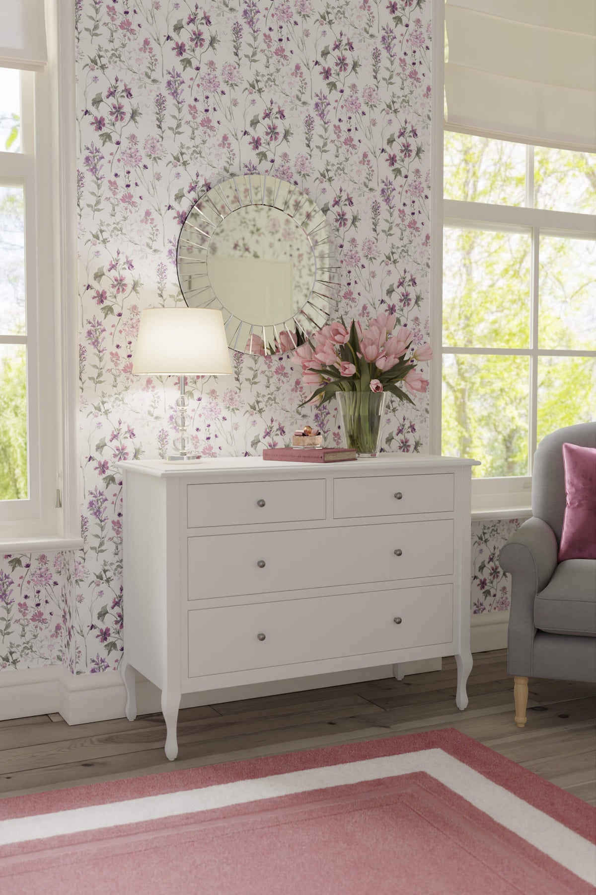 Rosalind 2+2 Drawer Chest