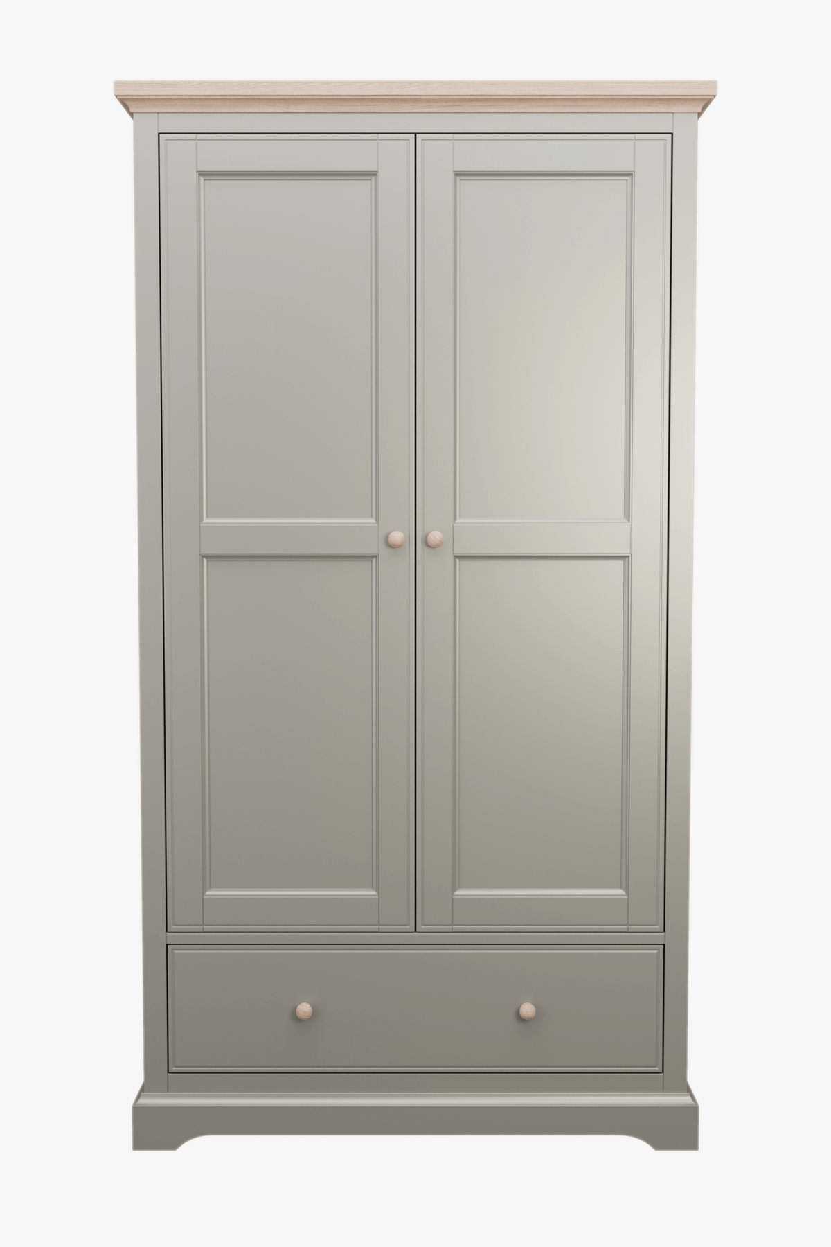 Oakham 2 Door 1 Drawer Wardrobe