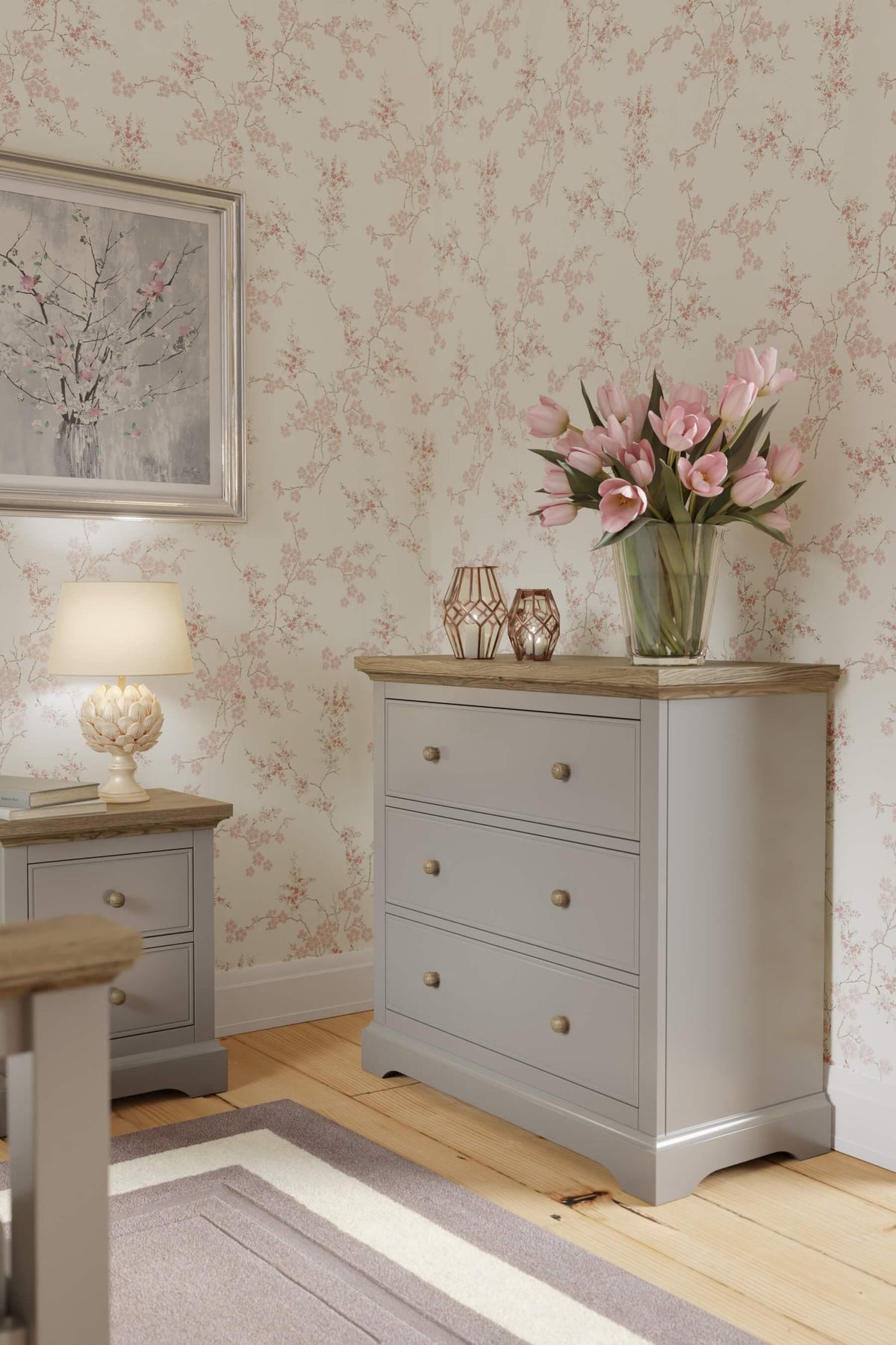 Oakham 3 Drawer Chest