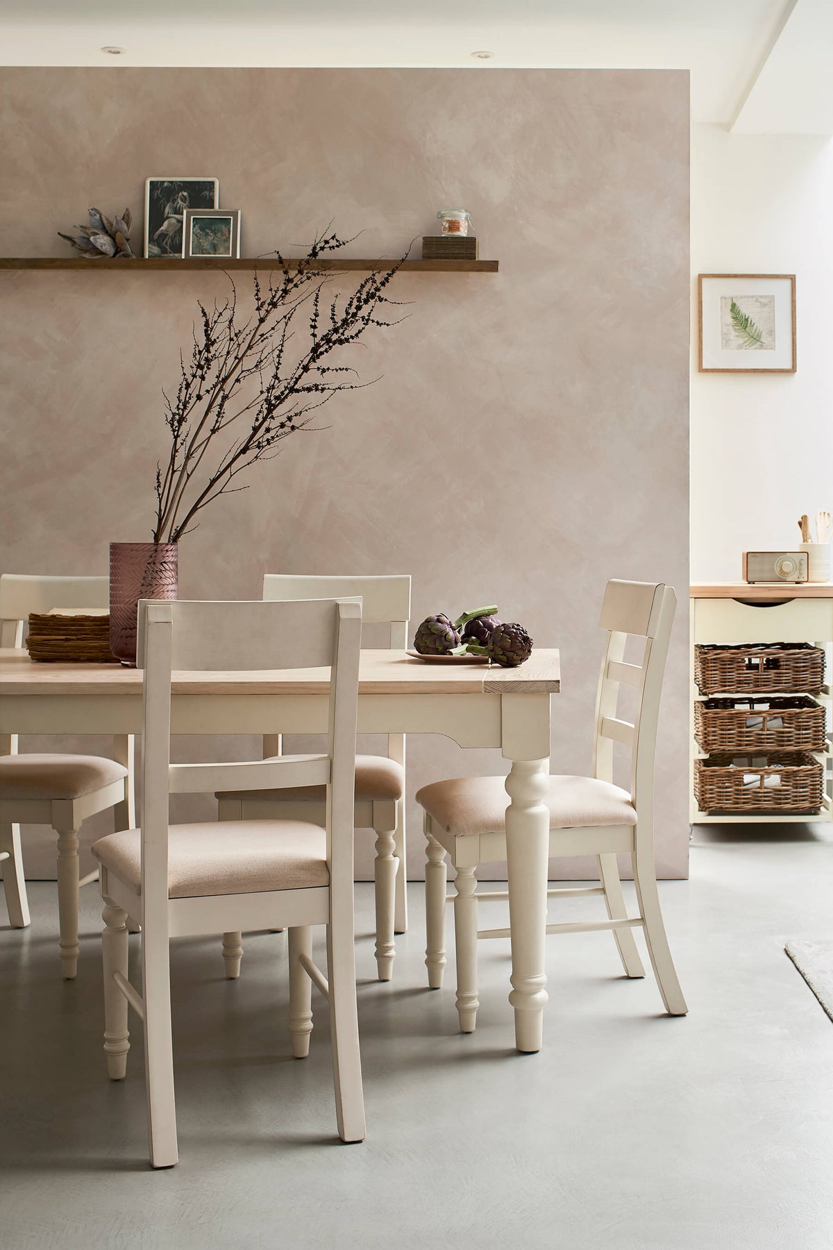 Dorset Pair of Upholstered Dining Chairs