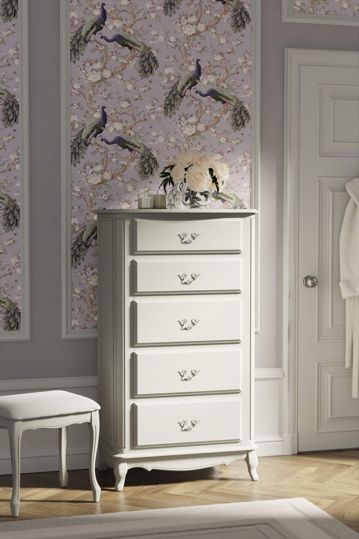 Provencale 5 Drawer Tall Chest