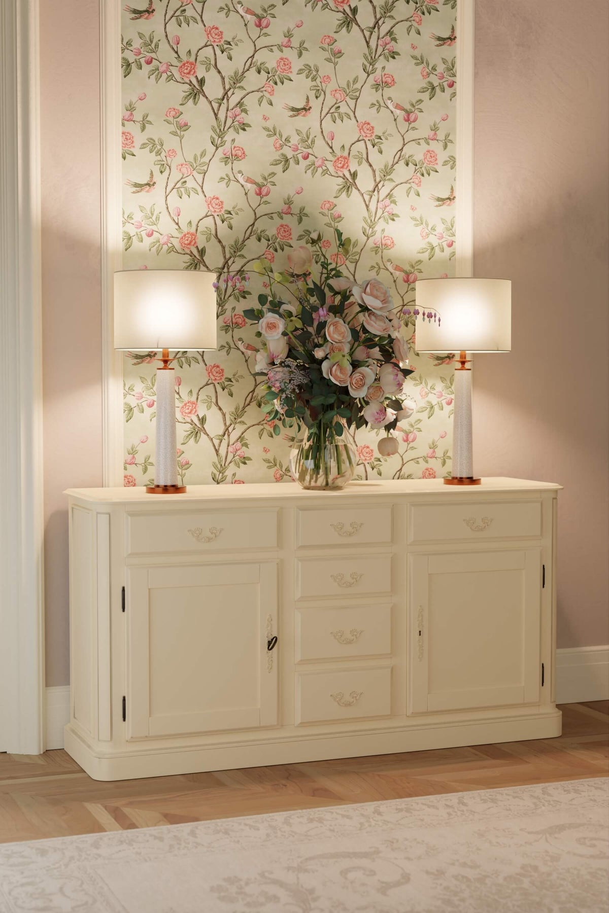 Provencale 2 Door 6 Drawer Sideboard