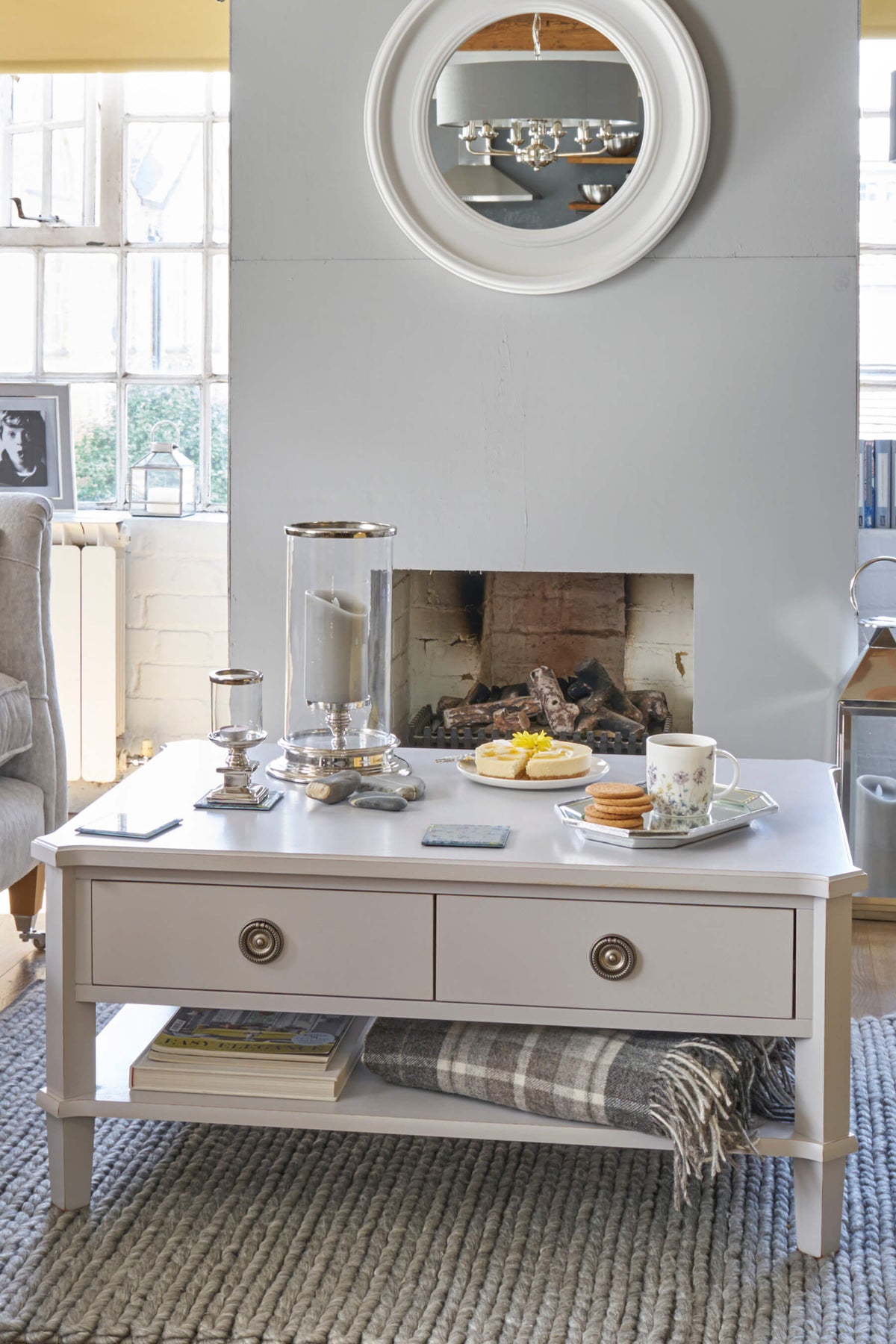 Henshaw 2 Drawer Coffee Table