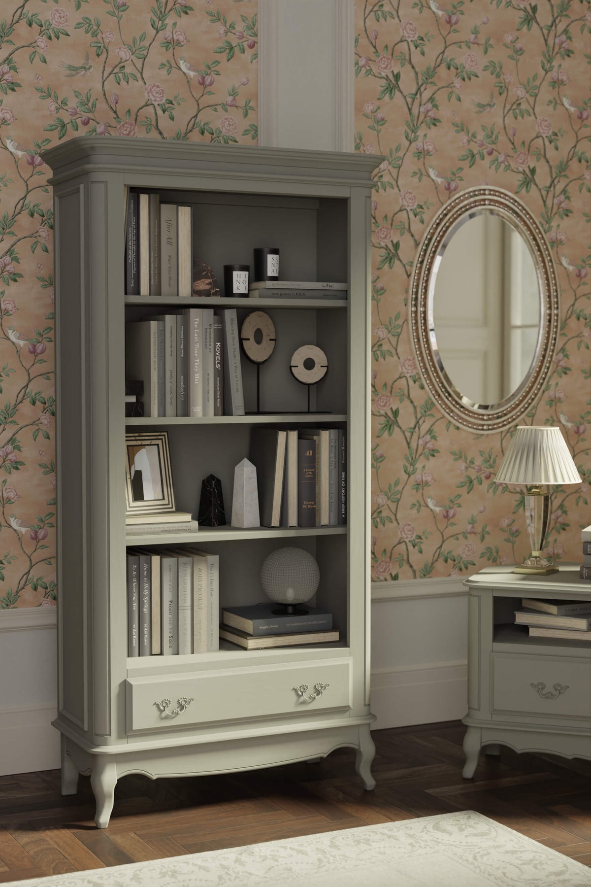 Provencale 1 Drawer Bookcase