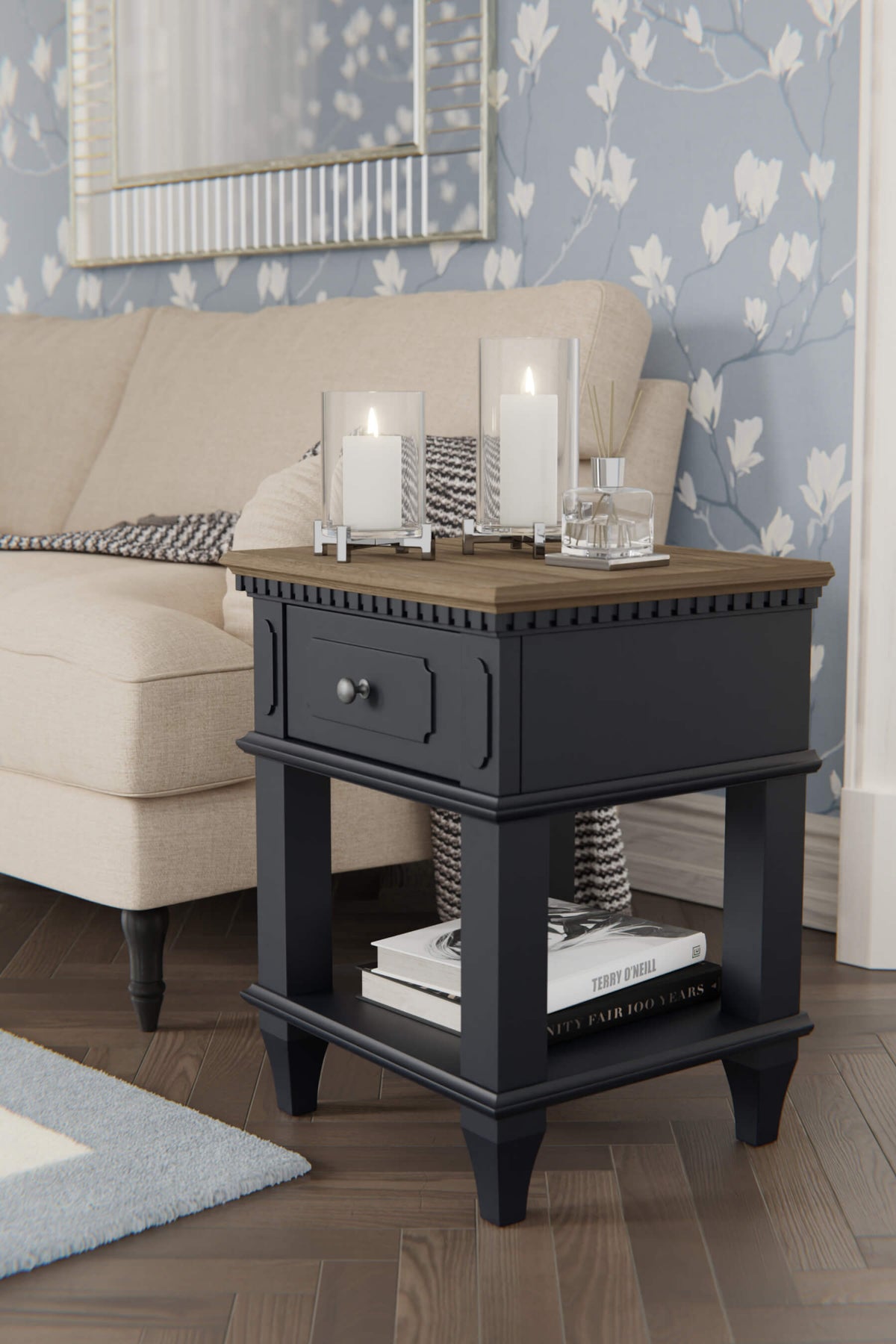 Hanover 1 Drawer Side Table