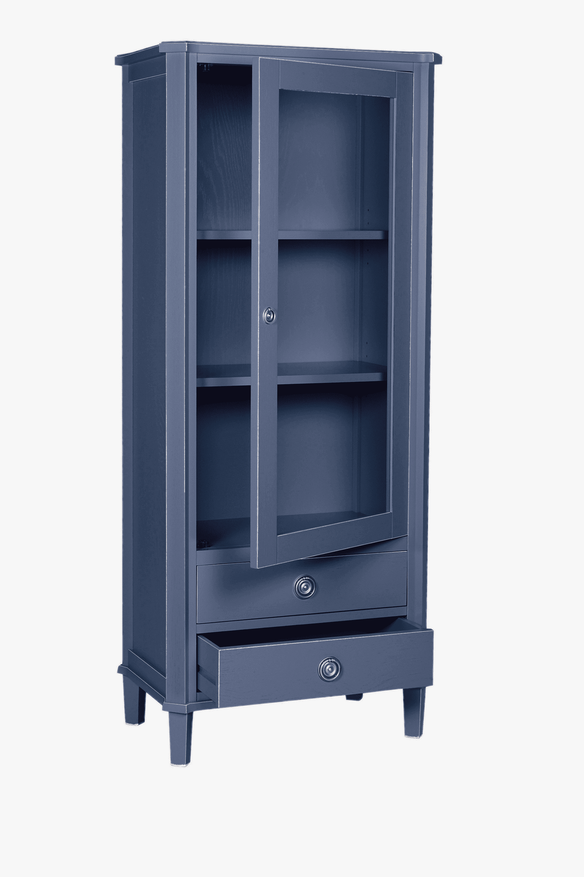 Henshaw 1 Door 2 Drawer Display Cabinet