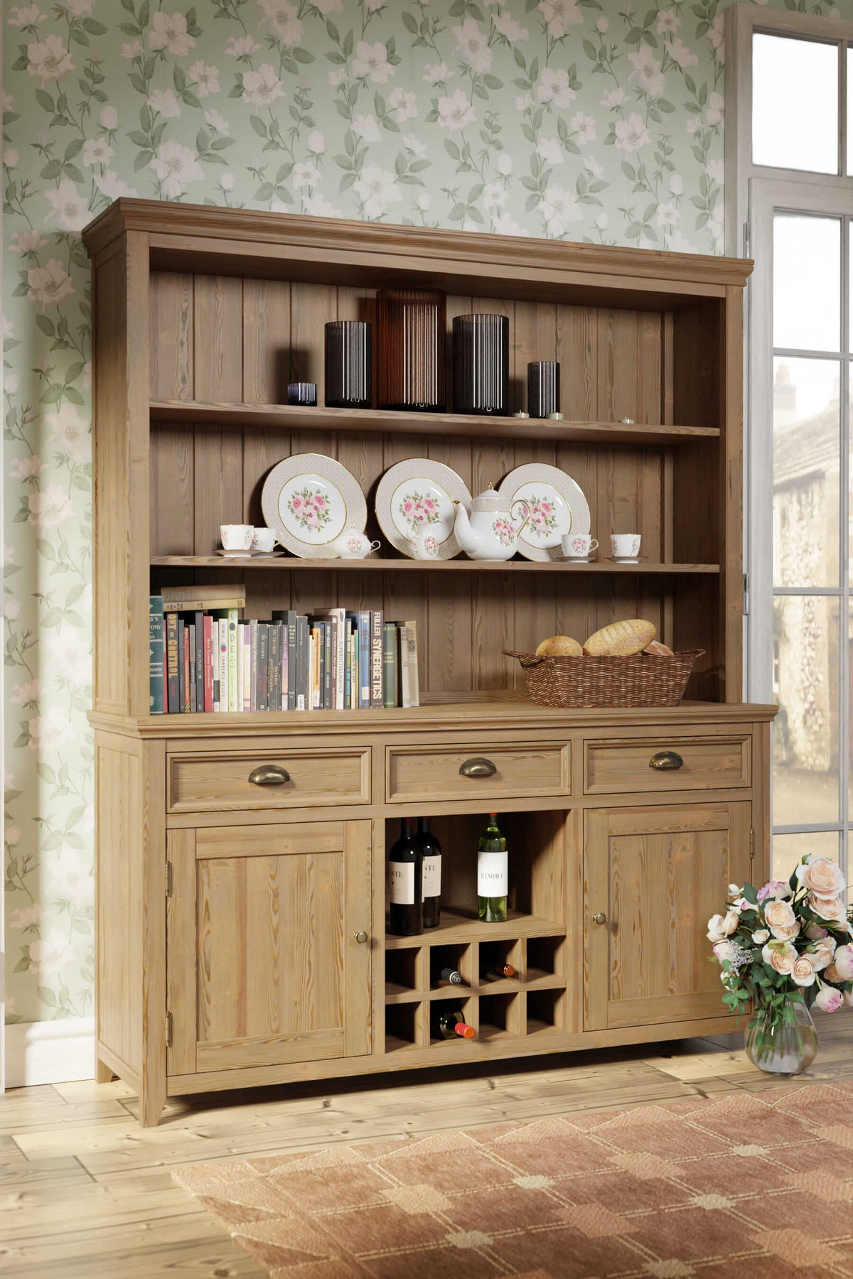 Merrion Dresser Top for 2 Door 3 Drawer Sideboard