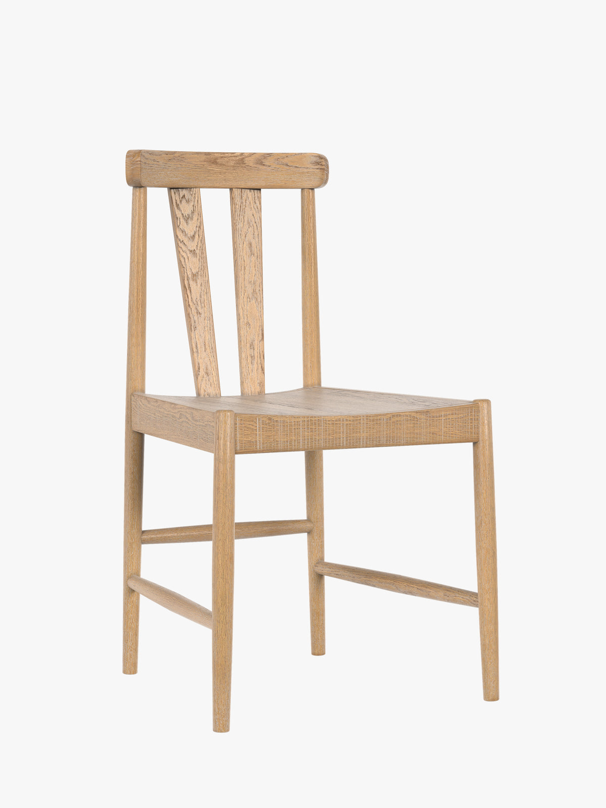 Washed Oak Braystone Pair Of Dining Chair