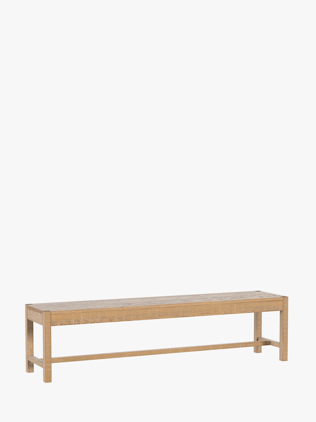 Washed Oak Braystone Dining Bench