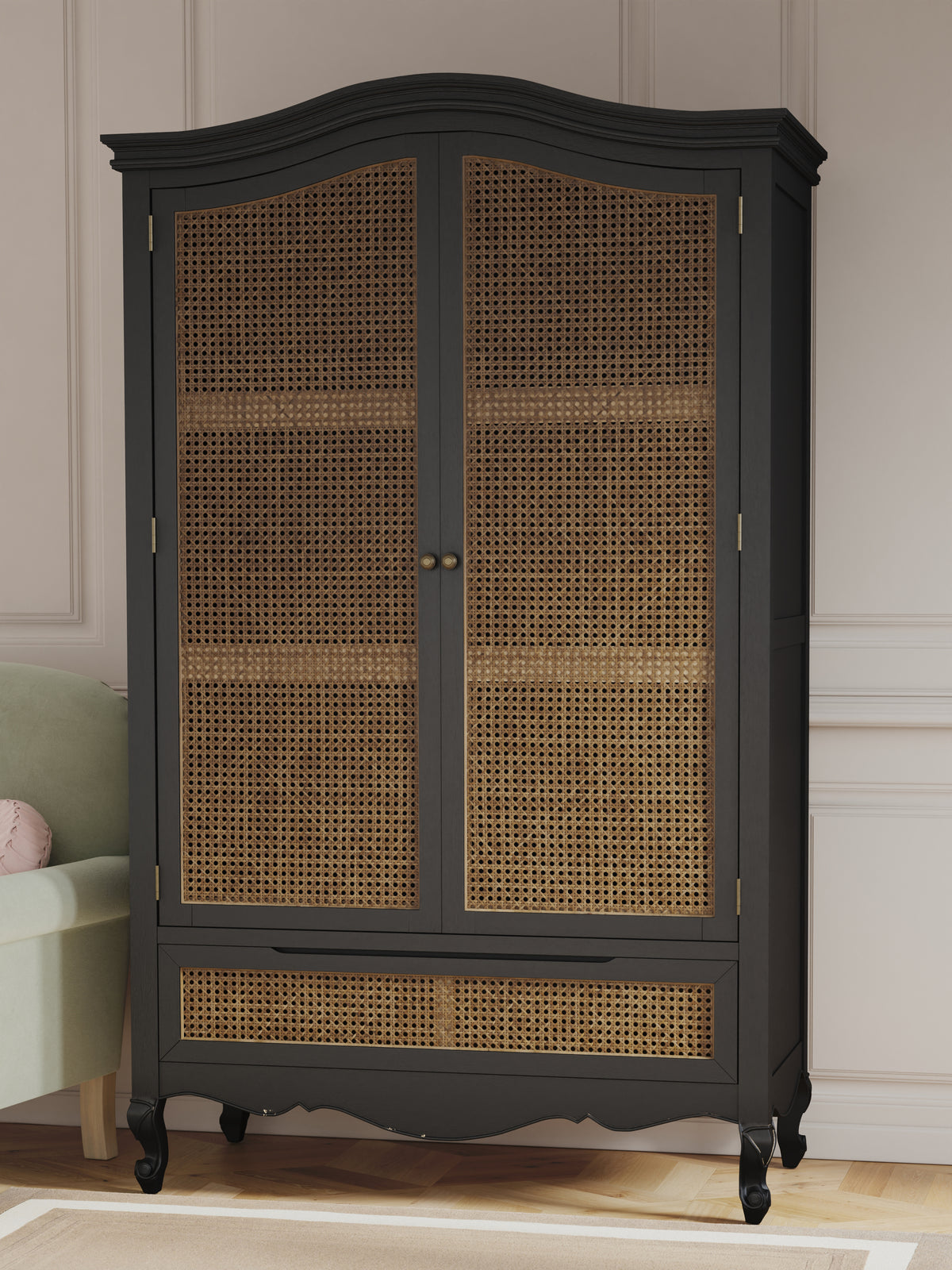 Montpellier 2 Door 1 Drawer Wardrobe