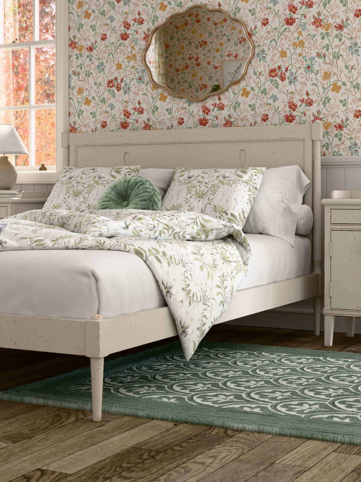 Antique White Annaside Bed Frame