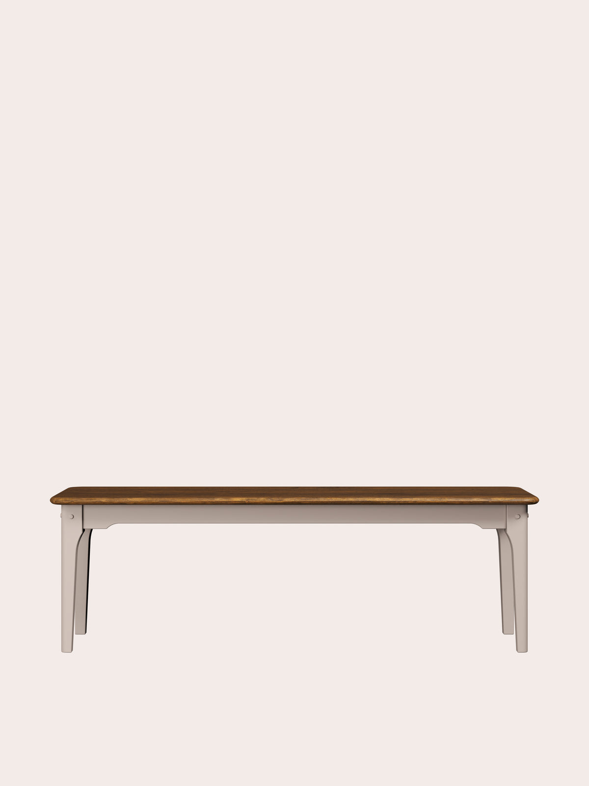 Soft Truffle Dark Chestnut Hapton Dining Bench