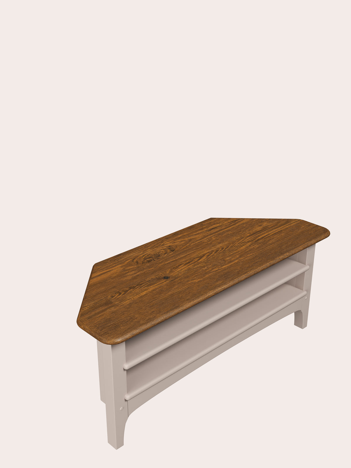 Soft Truffle Dark Chestnut Hapton TV Up to 50 inch, Corner Unit