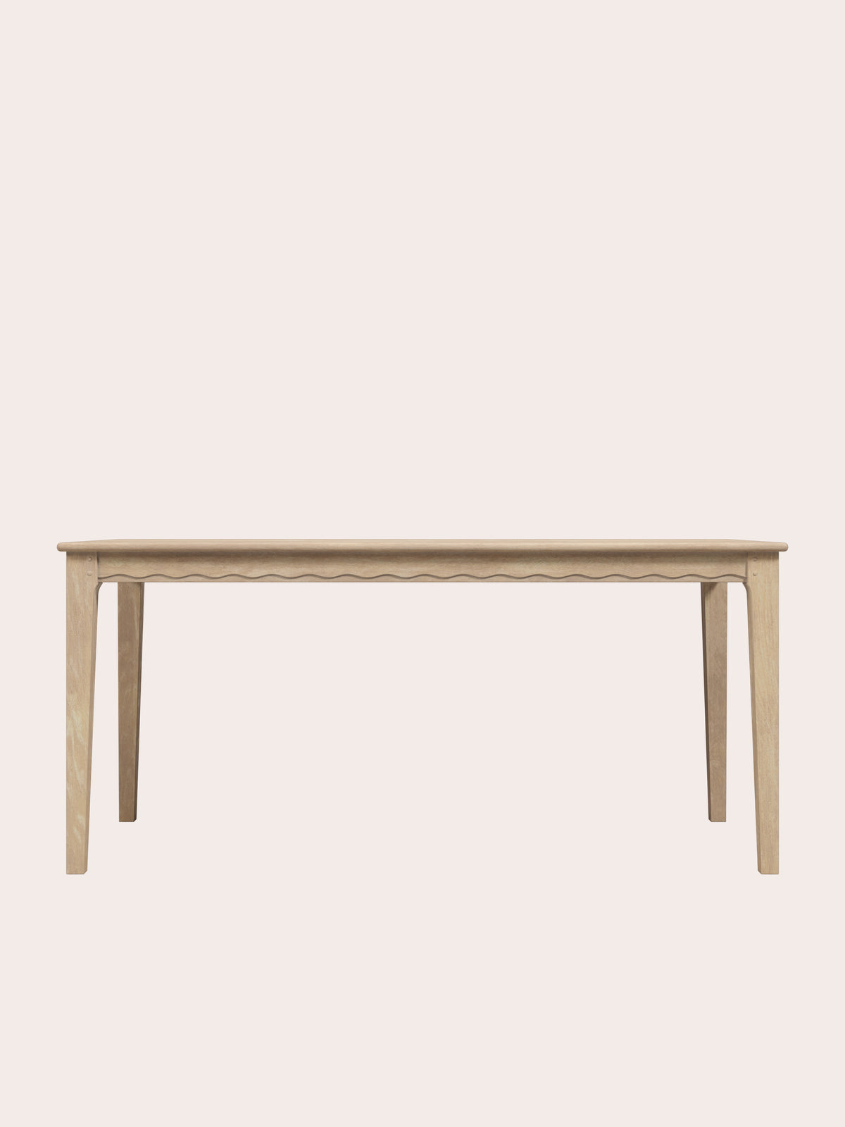 Washed Oak Calford 4-6 Seater Fixed Dining Table