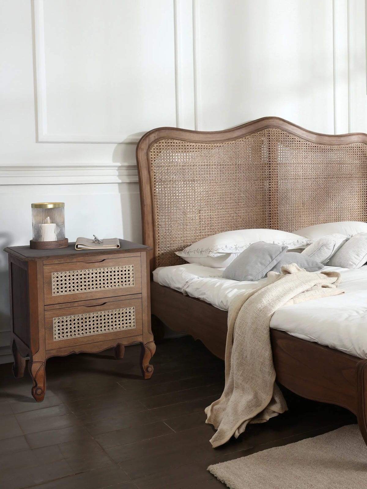 Montpellier 2 Drawer Bedside Chest