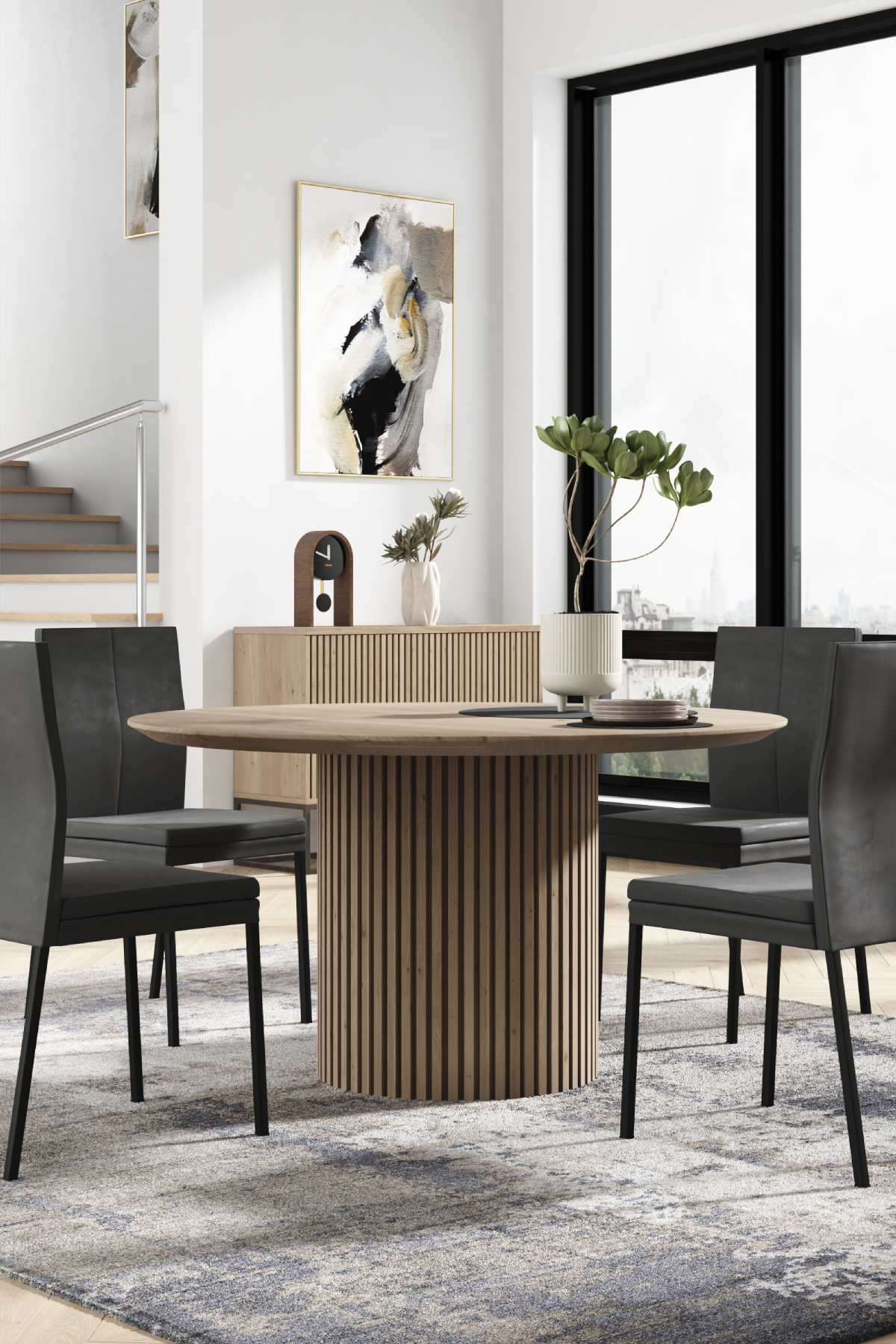 Timo Round Dining Table