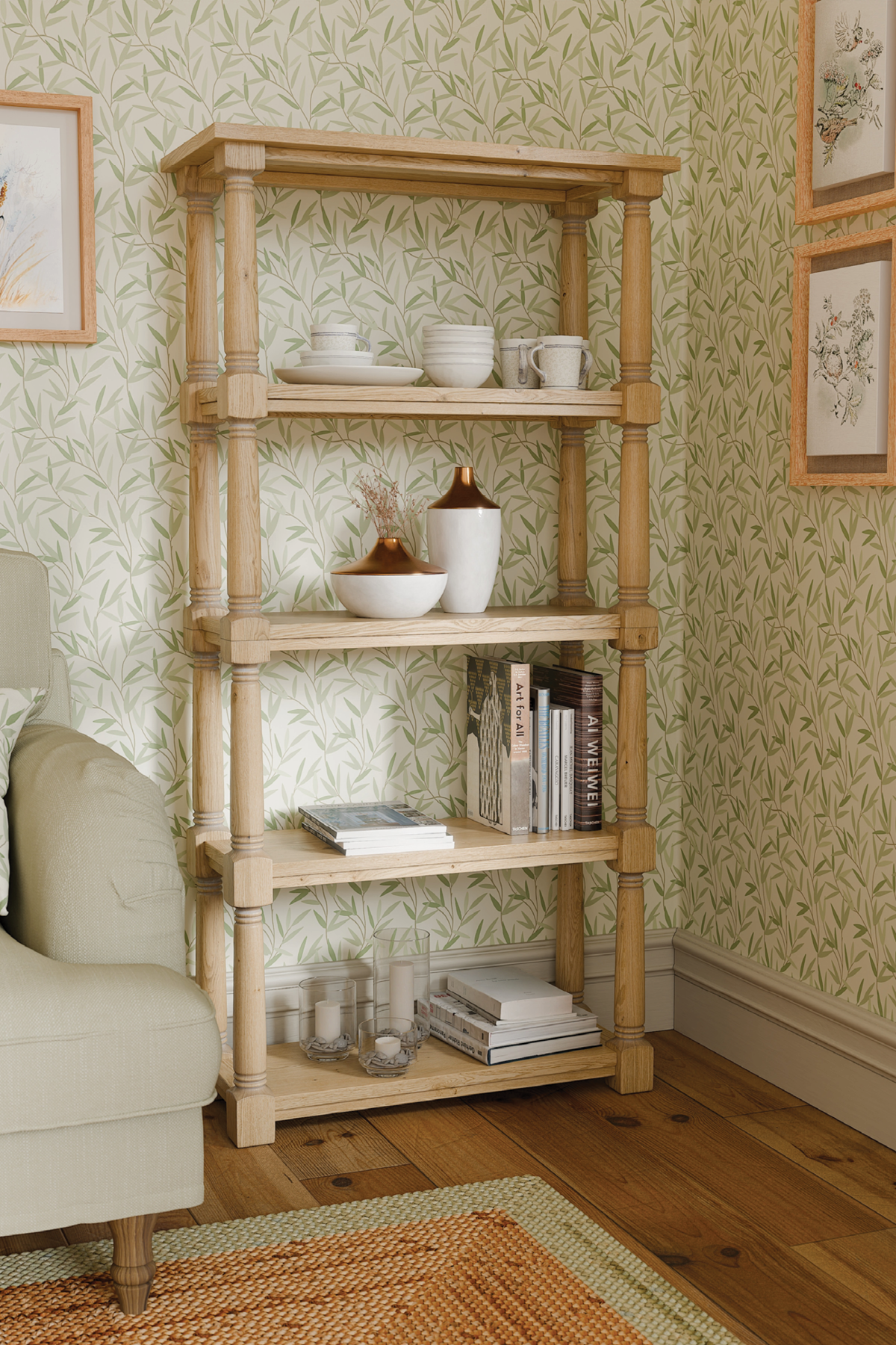 Wellington Single Open Bookcase