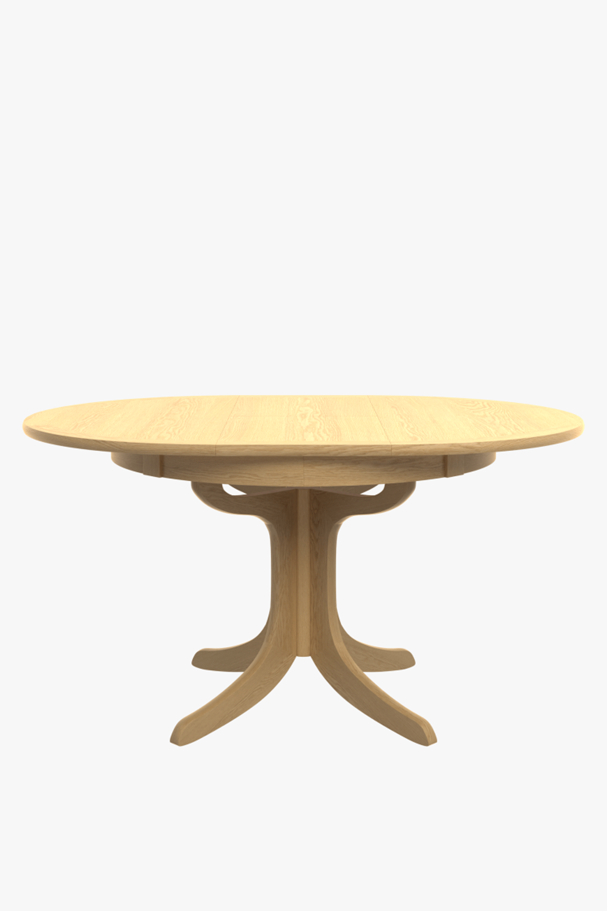Shadows Round Crown Pedestal Dining Table
