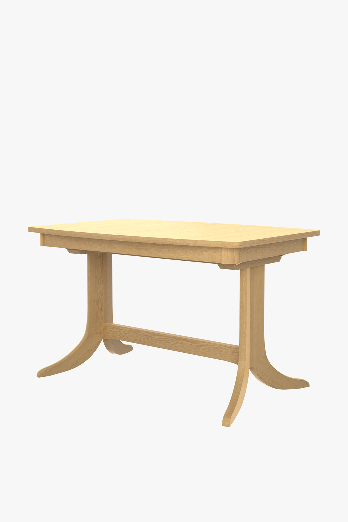 Shadows Rectangular Pedestal Dining Table