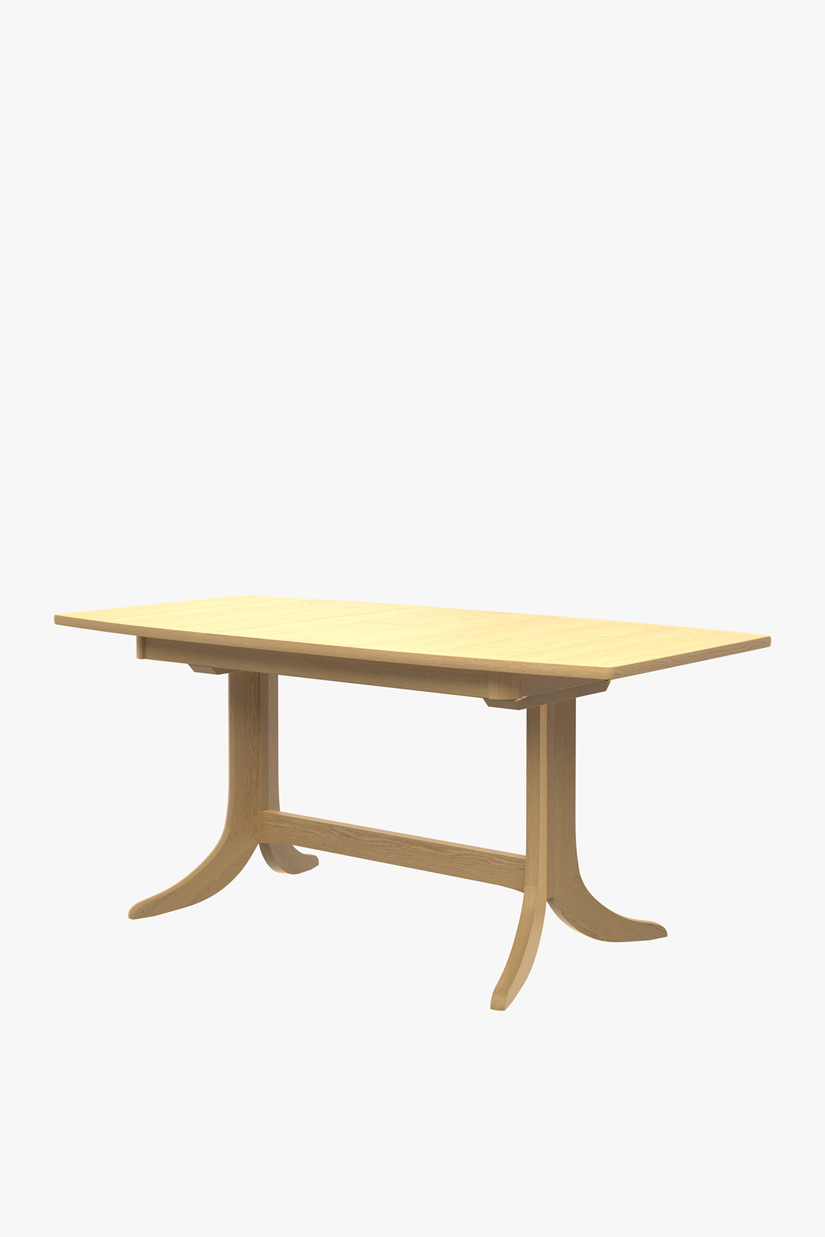 Shadows Rectangular Pedestal Dining Table