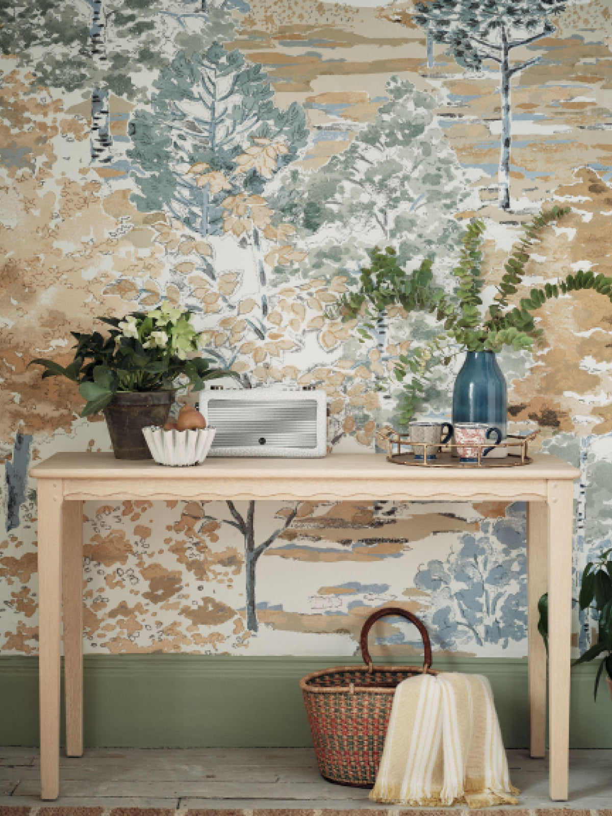 Washed Oak Calford Desk