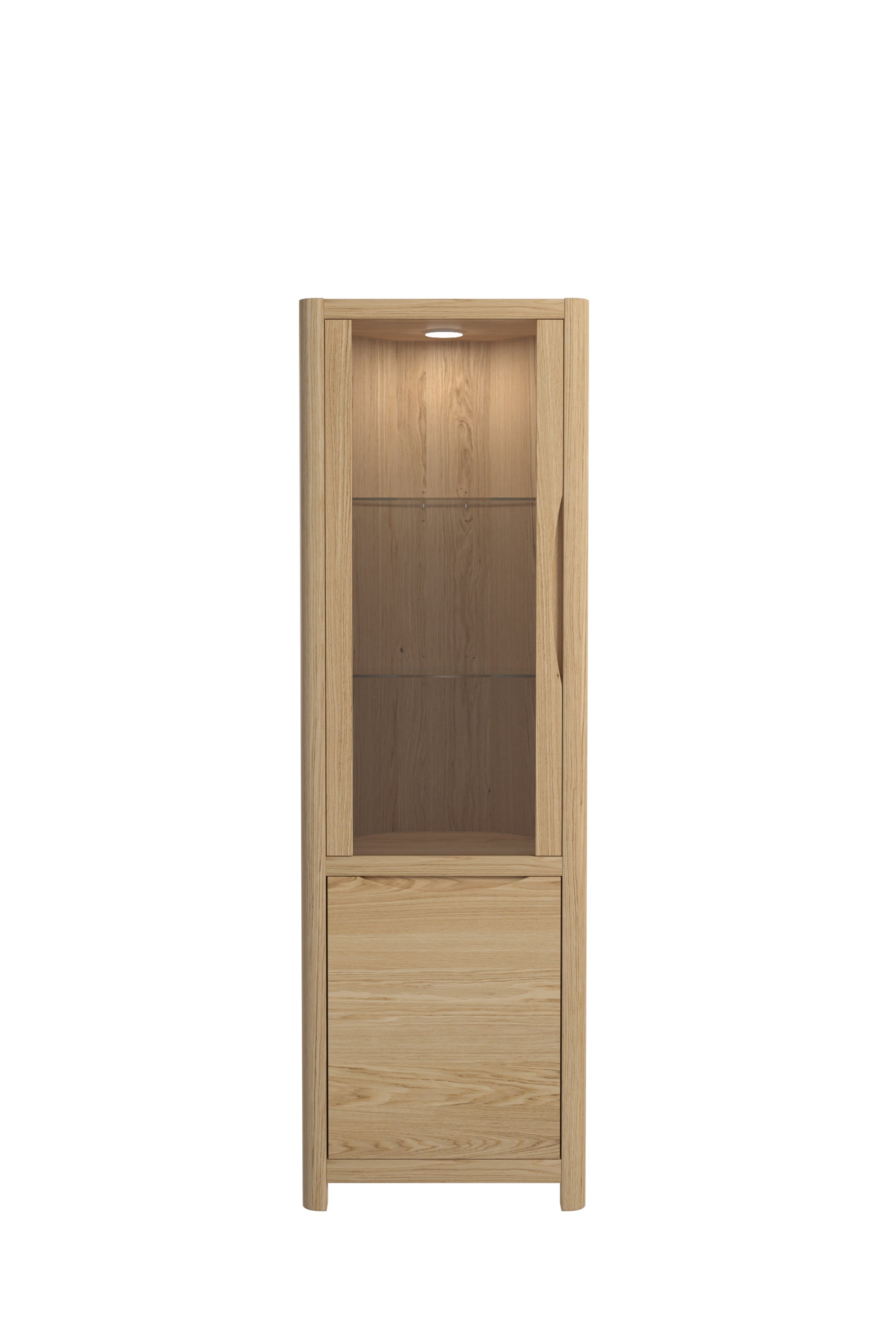 Stockholm Corner Display Cabinet