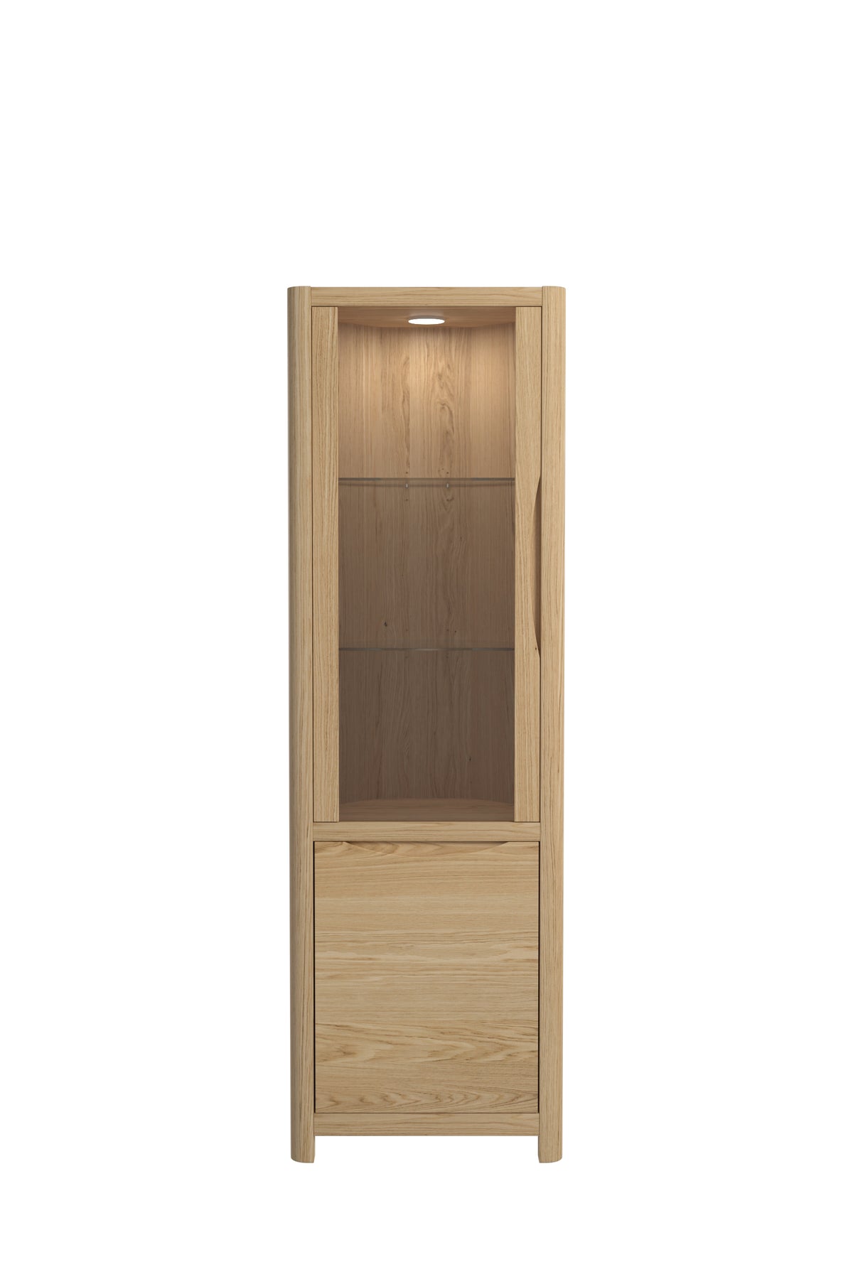 Stockholm Corner Display Cabinet