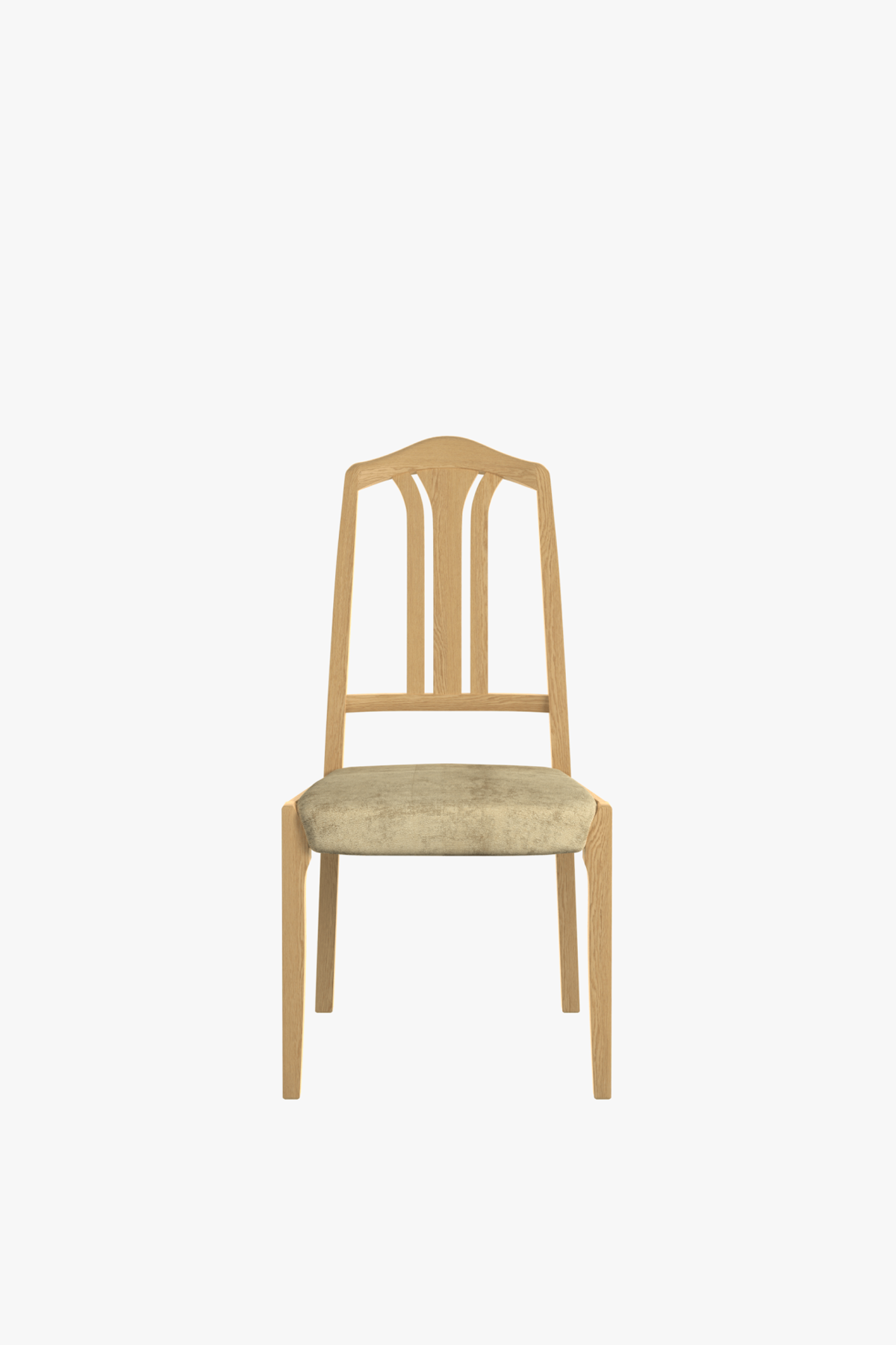 Shadows Pair of Dining Chairs with Slat Back