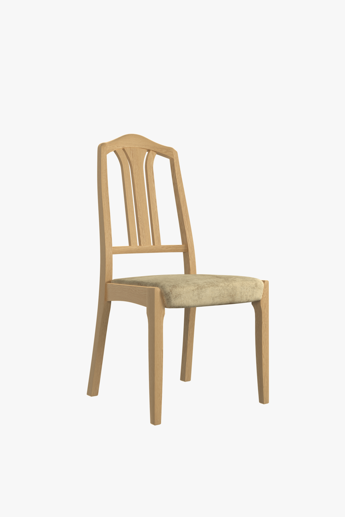 Shadows Pair of Dining Chairs with Slat Back