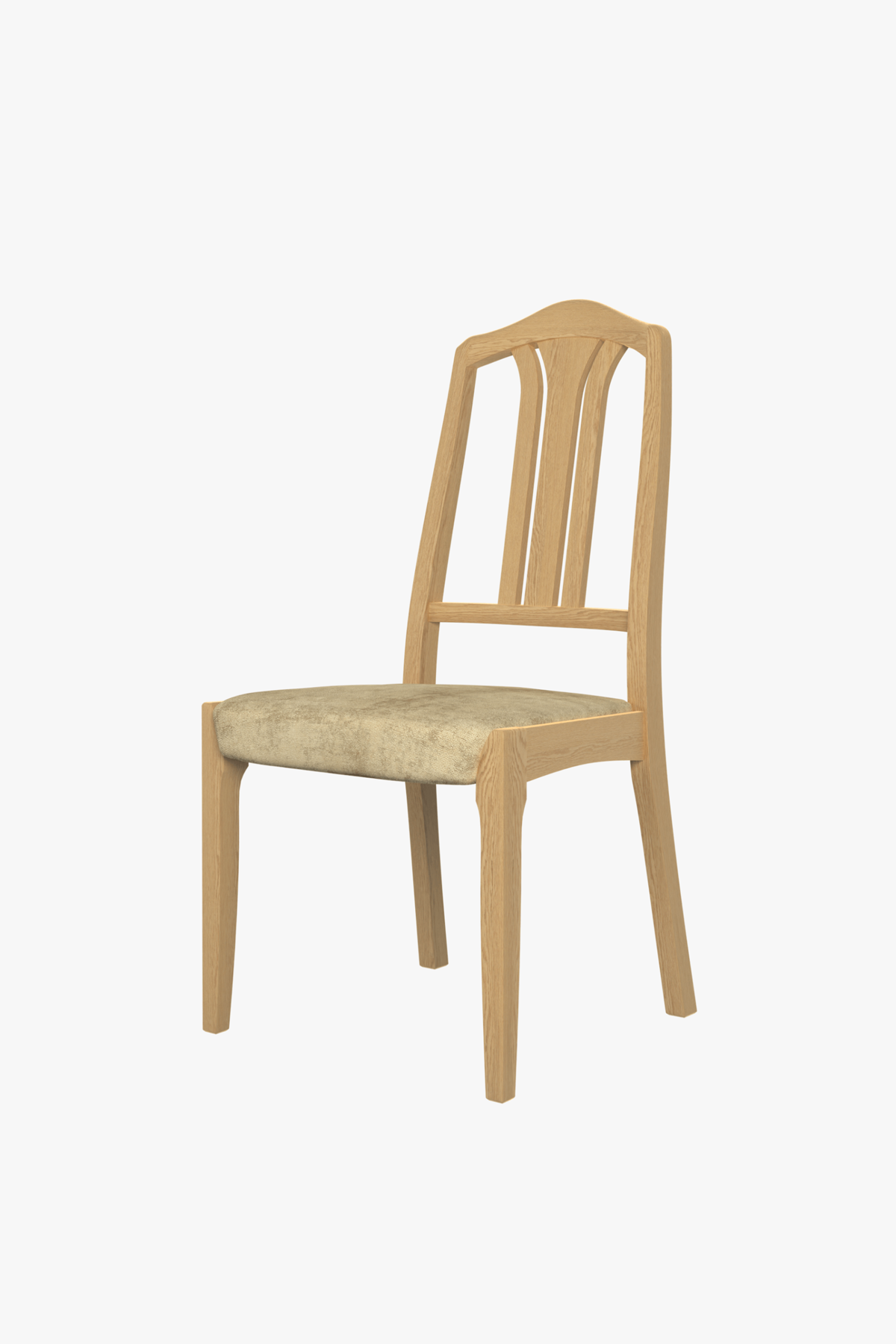 Shadows Pair of Dining Chairs with Slat Back