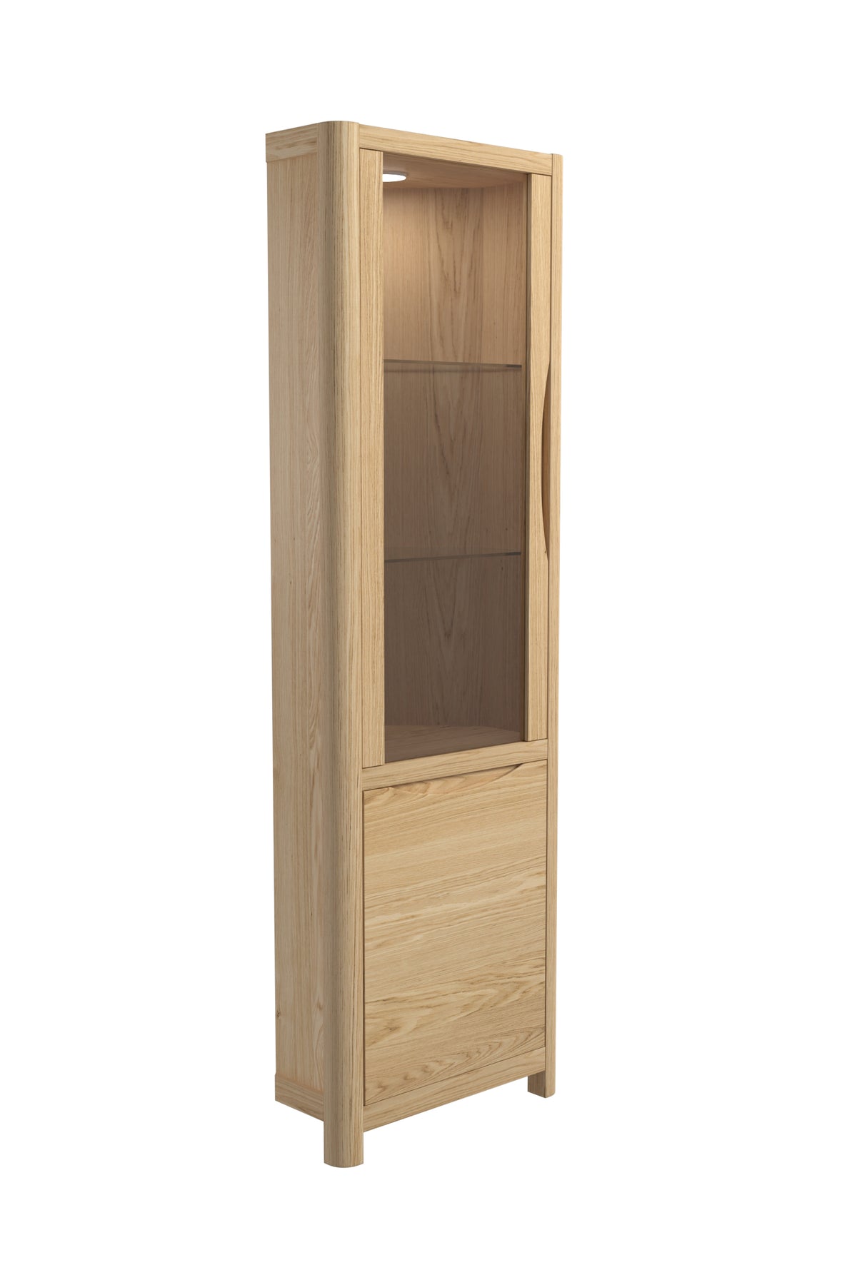 Stockholm Corner Display Cabinet