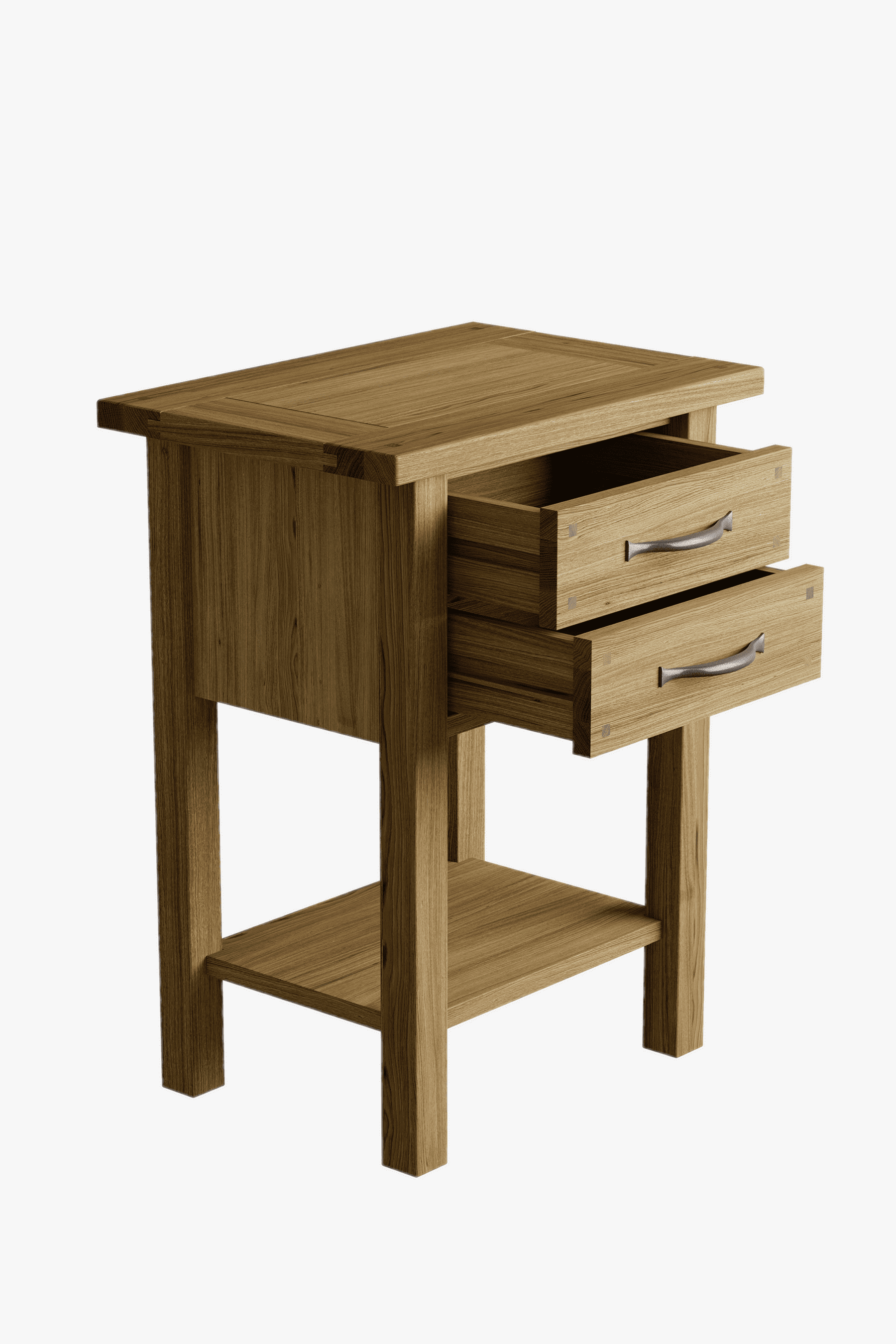 Milton 2 Drawer Side Table