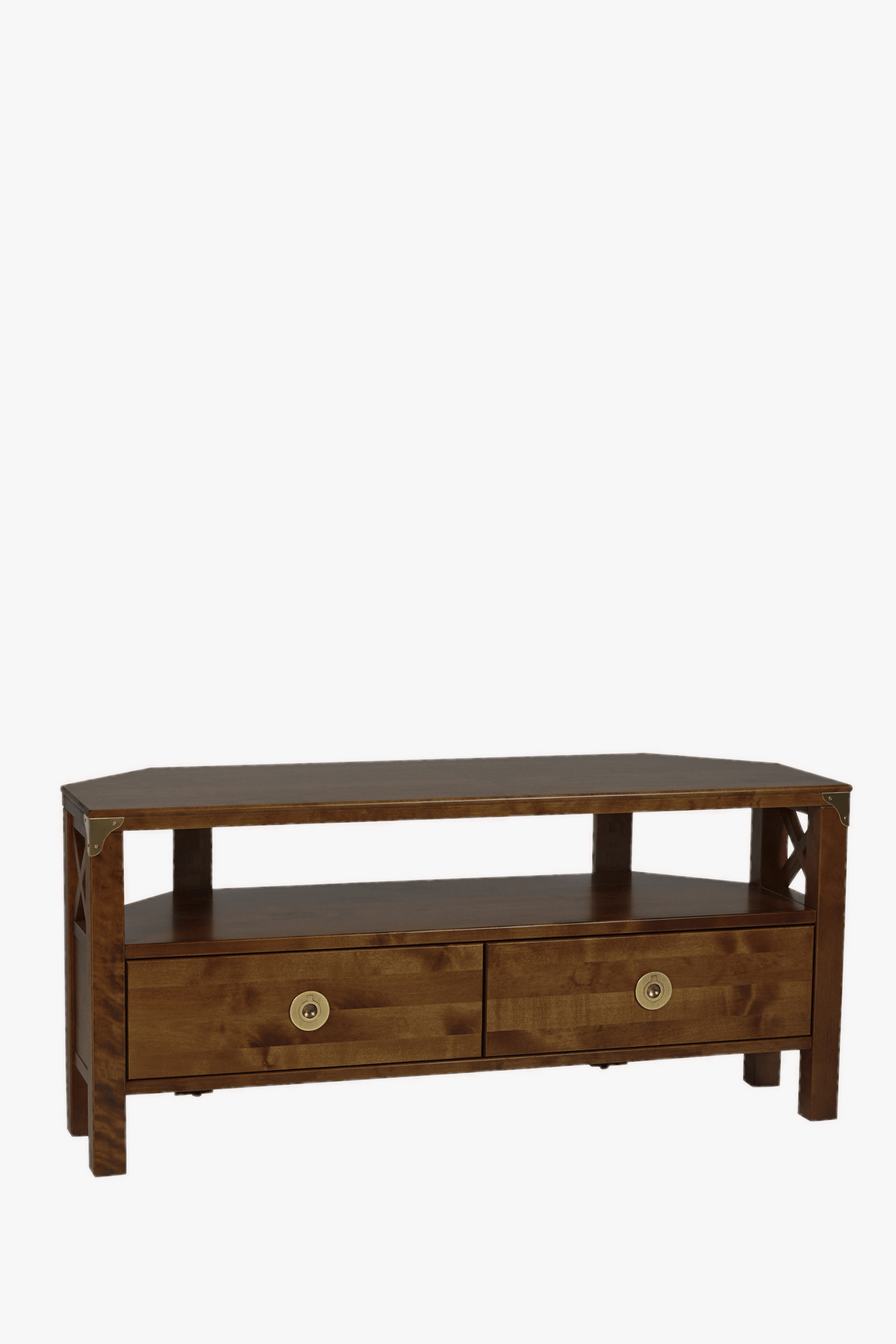 Balmoral 2 Drawer Corner TV Unit
