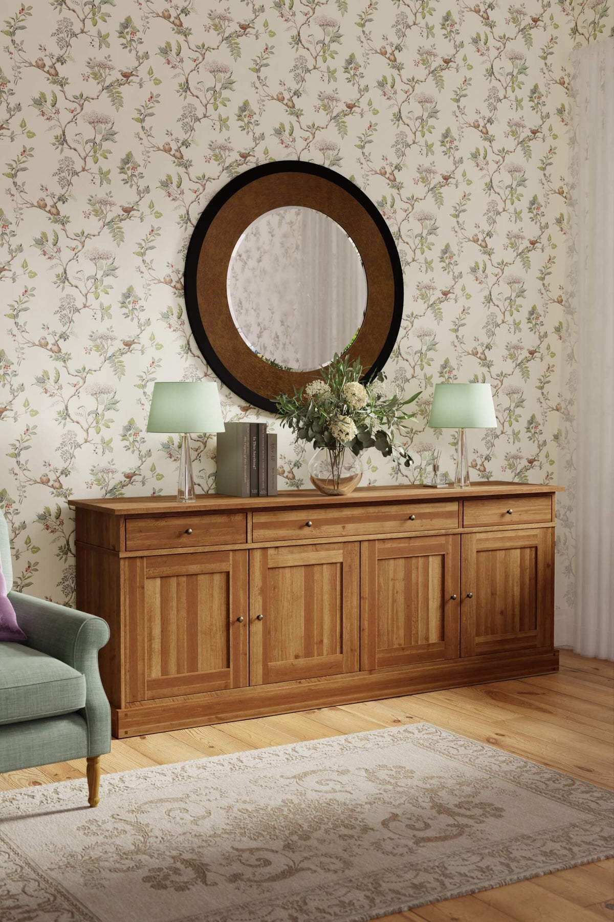 Garrat 4 Door 3 Drawer Sideboard