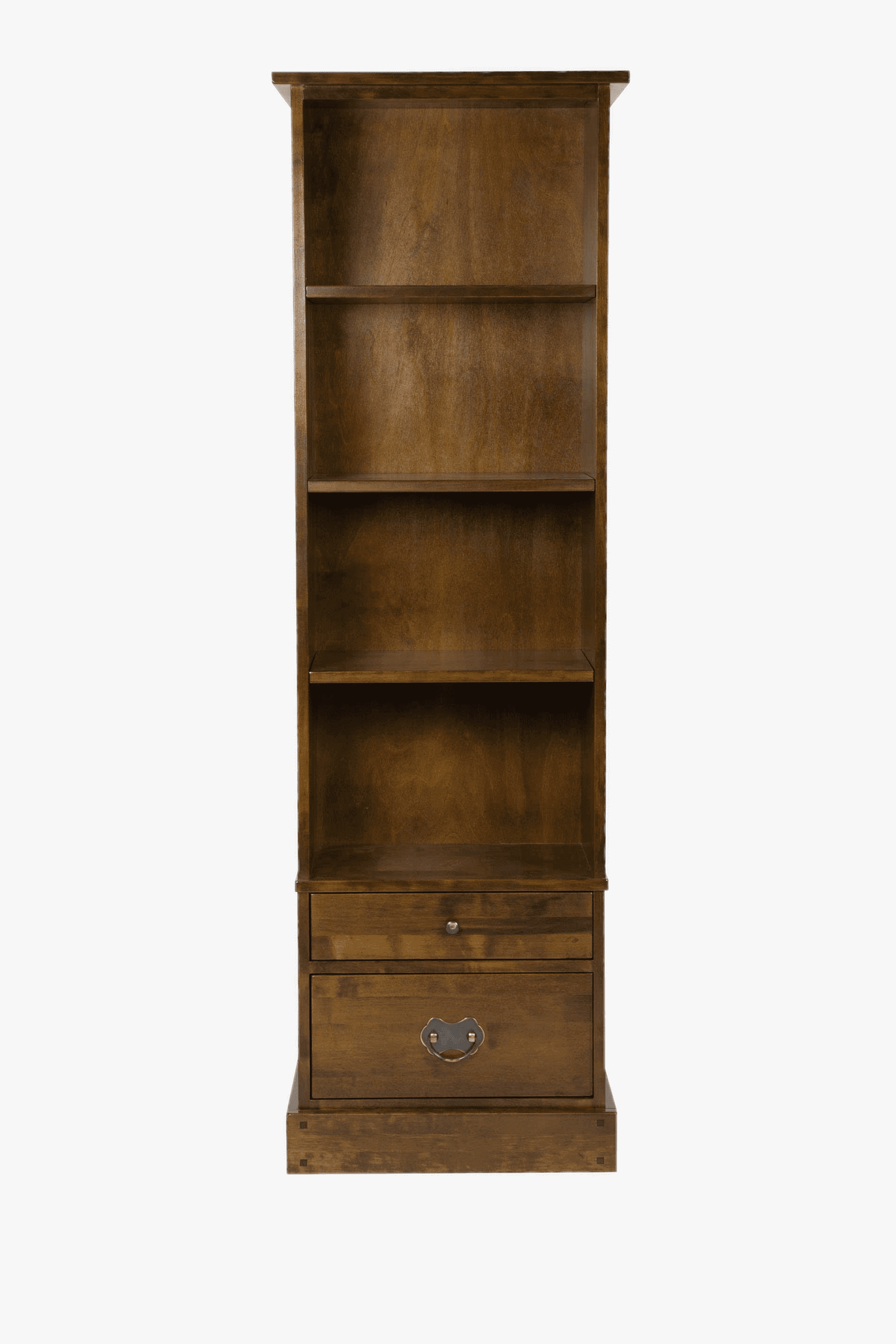 Garrat 2 Drawer Single Bookcase