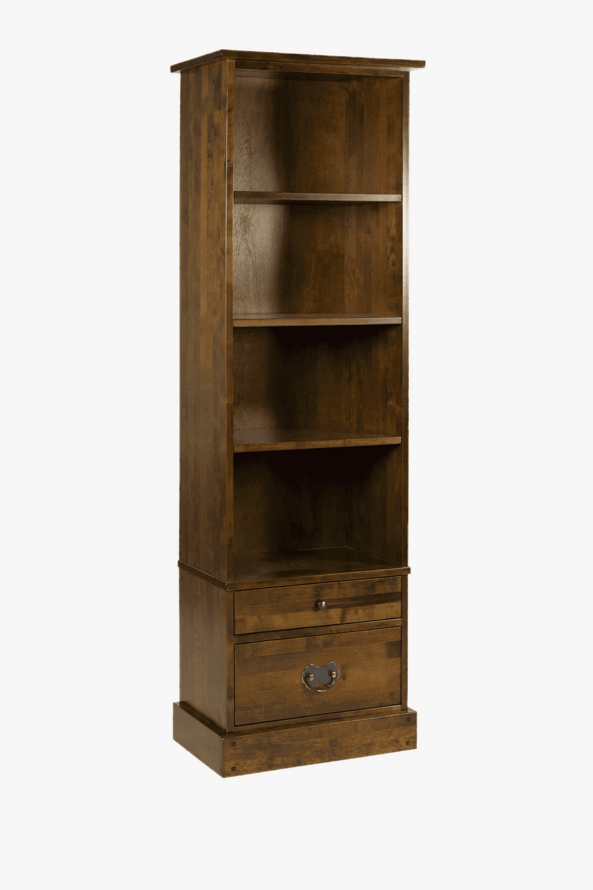 Garrat 2 Drawer Single Bookcase