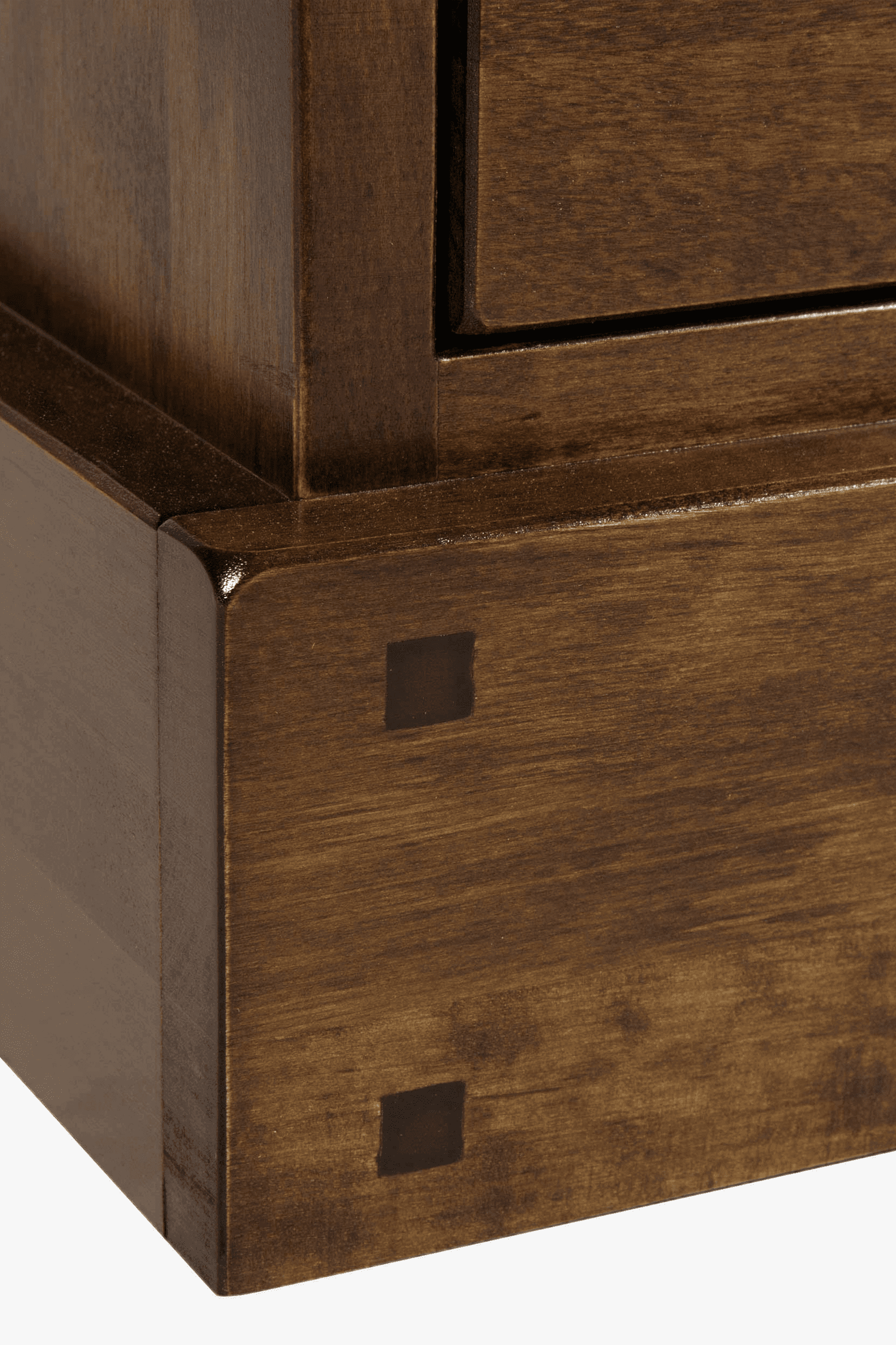 Garrat 2 Drawer Single Bookcase