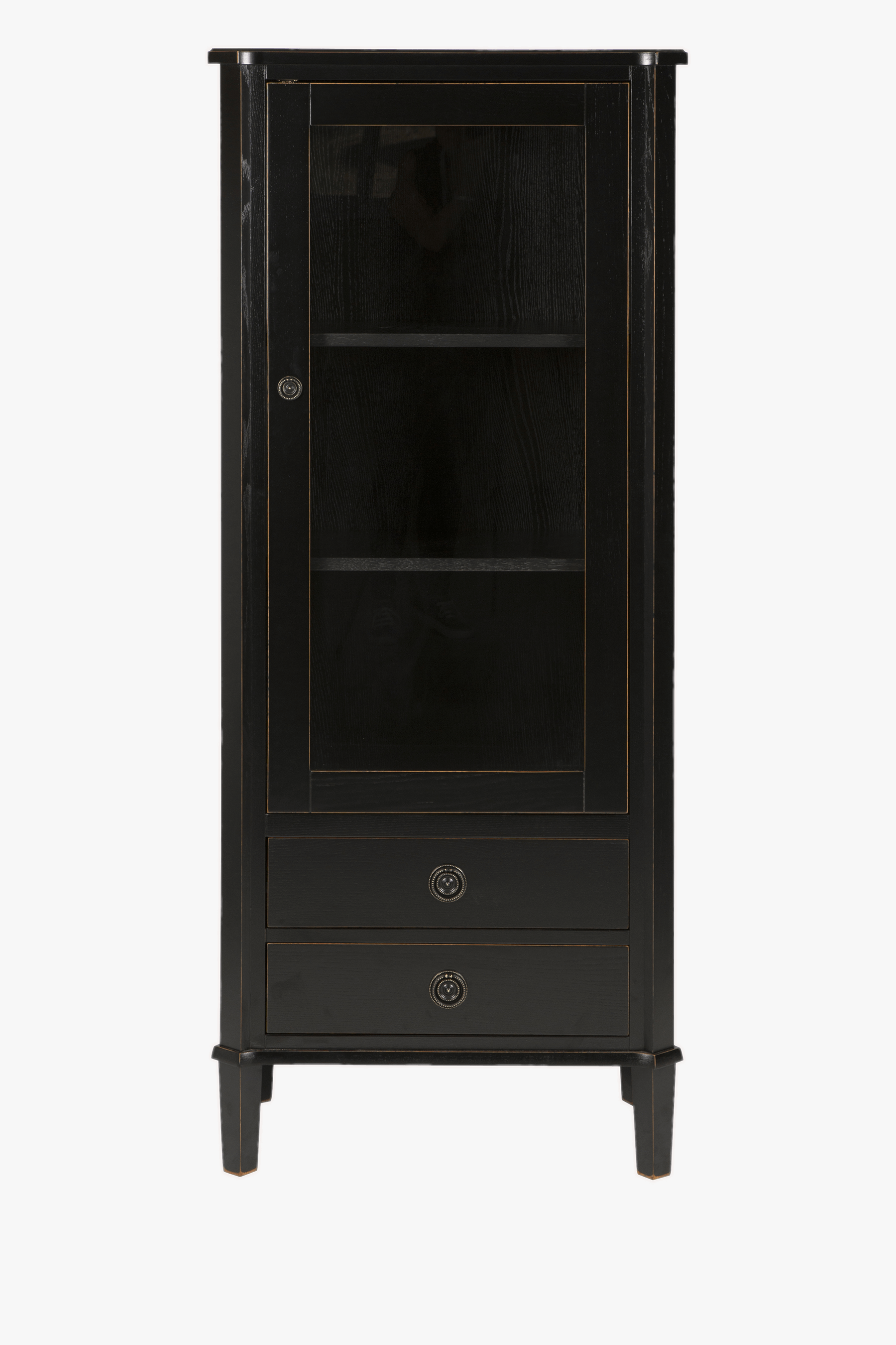 Henshaw 1 Door 2 Drawer Display Cabinet